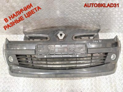 Бампер передний Renault Clio 3 8200402106 (Р) - АвтоСклад31.рф - авторазборка контрактные б/у запчасти в г. Белгород