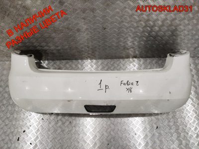 Бампер задний Skoda Fabia 2 5J6807421 Хетчбэк - АвтоСклад31.рф - авторазборка контрактные б/у запчасти в г. Белгород