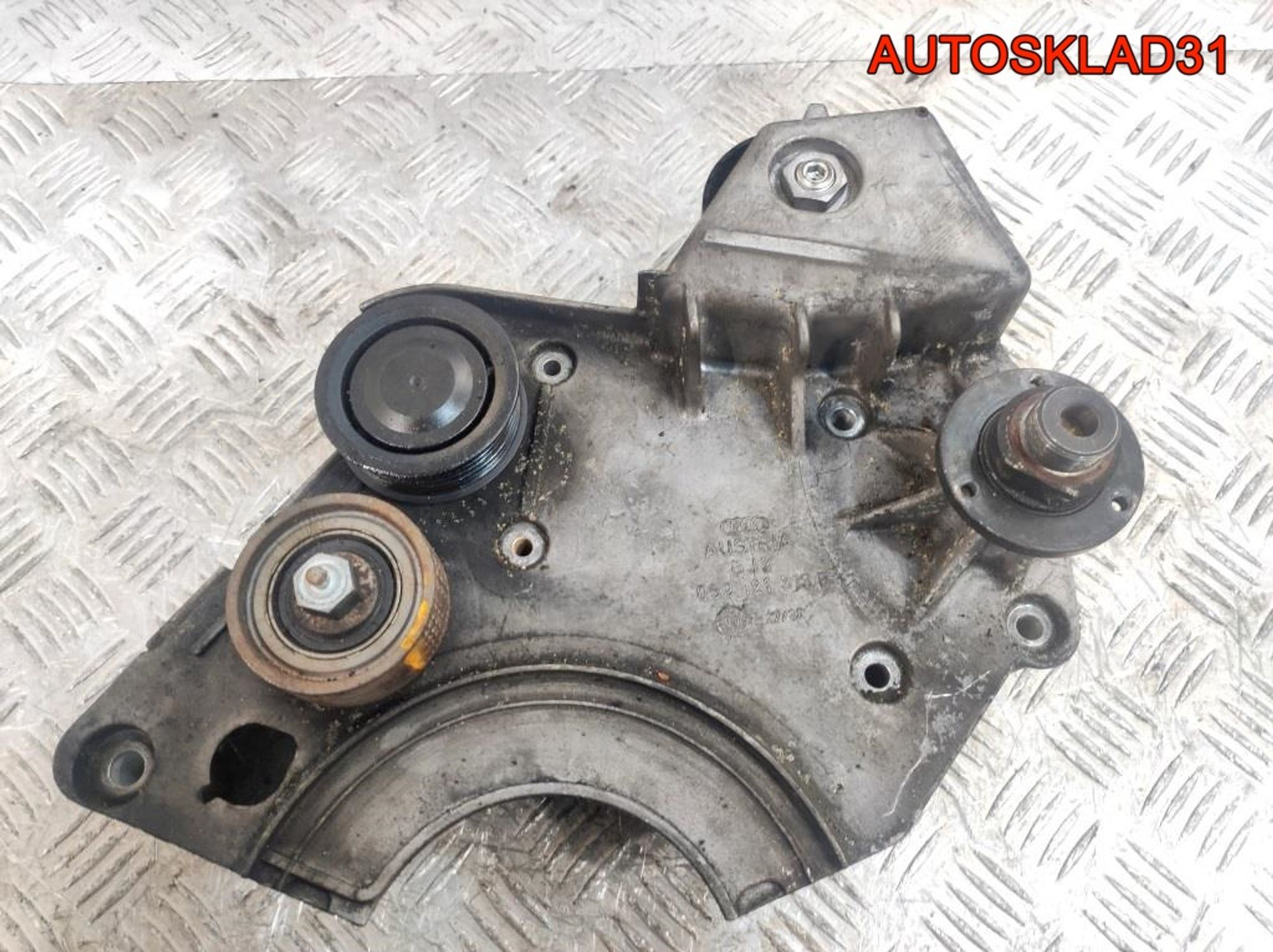 Кронштейн вискомуфты Audi A6 C5 2,5 AKE Дизель 059121313F - АвтоСклад31.рф - авторазборка контрактные б/у запчасти в г. Белгород Кронштейн вискомуфты Audi A6 C5 2,5 AKE Дизель 059121313F - АвтоСклад31.рф - авторазборка контрактные б/у запчасти в г. Белгород