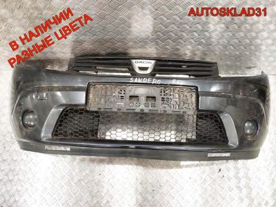 Бампер передний Renault Sandero 8200526596 (Р) - АвтоСклад31.рф - авторазборка контрактные б/у запчасти в г. Белгород