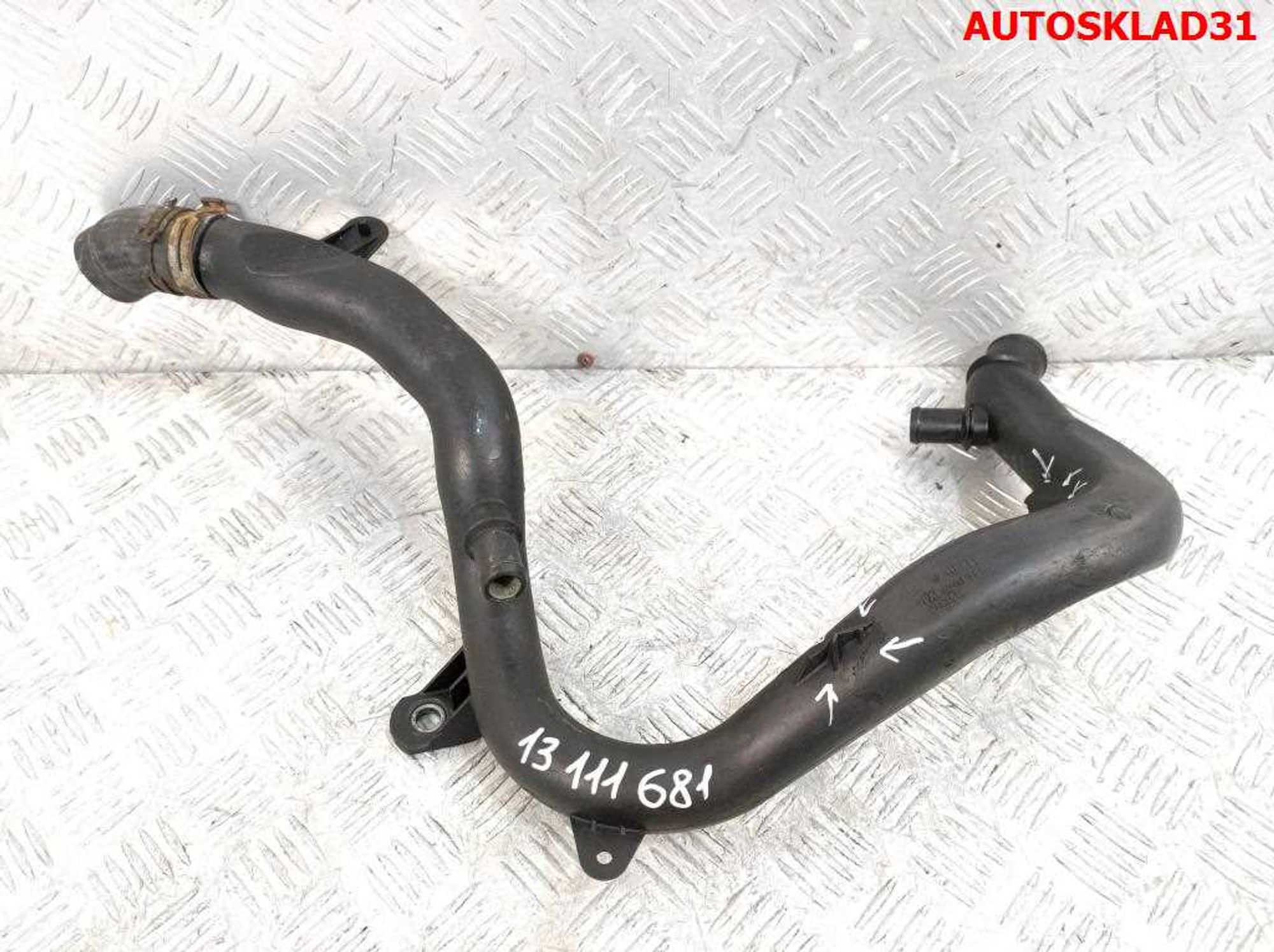 Трубка системы охлаждения Opel Astra G 2,2 Y22DTR 13111681 - АвтоСклад31.рф - авторазборка контрактные б/у запчасти в г. Белгород Трубка системы охлаждения Opel Astra G 2,2 Y22DTR 13111681 - АвтоСклад31.рф - авторазборка контрактные б/у запчасти в г. Белгород