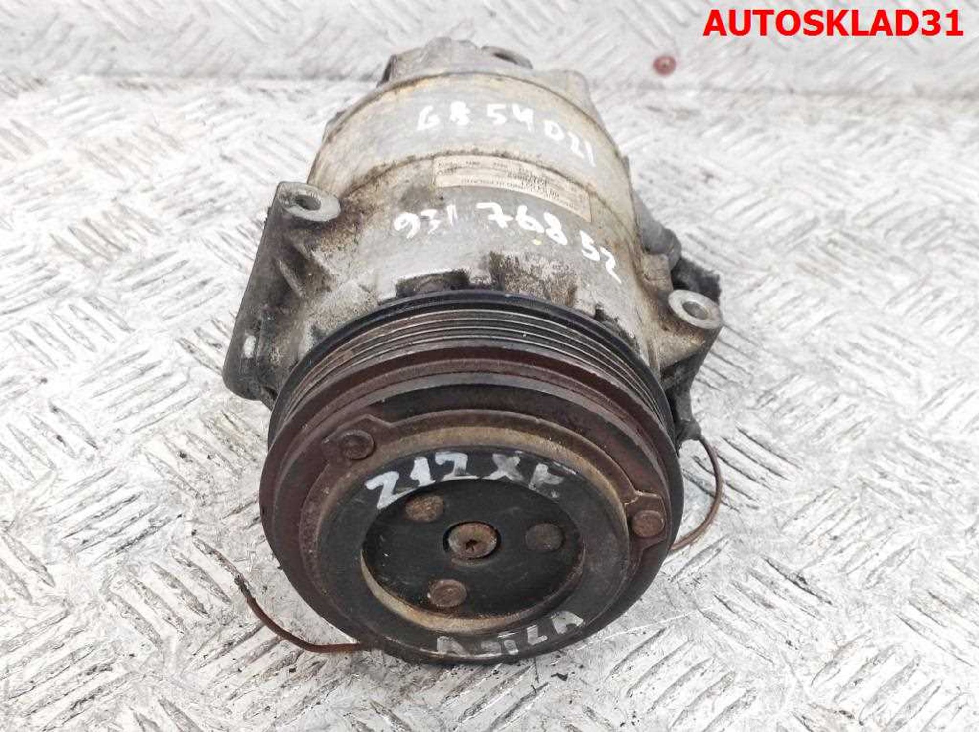 Компрессор кондиционера Opel Agila A 1,2 Z12XE Бензин 6854021 - АвтоСклад31.рф - авторазборка контрактные б/у запчасти в г. Белгород Компрессор кондиционера Opel Agila A 1,2 Z12XE Бензин 6854021 - АвтоСклад31.рф - авторазборка контрактные б/у запчасти в г. Белгород