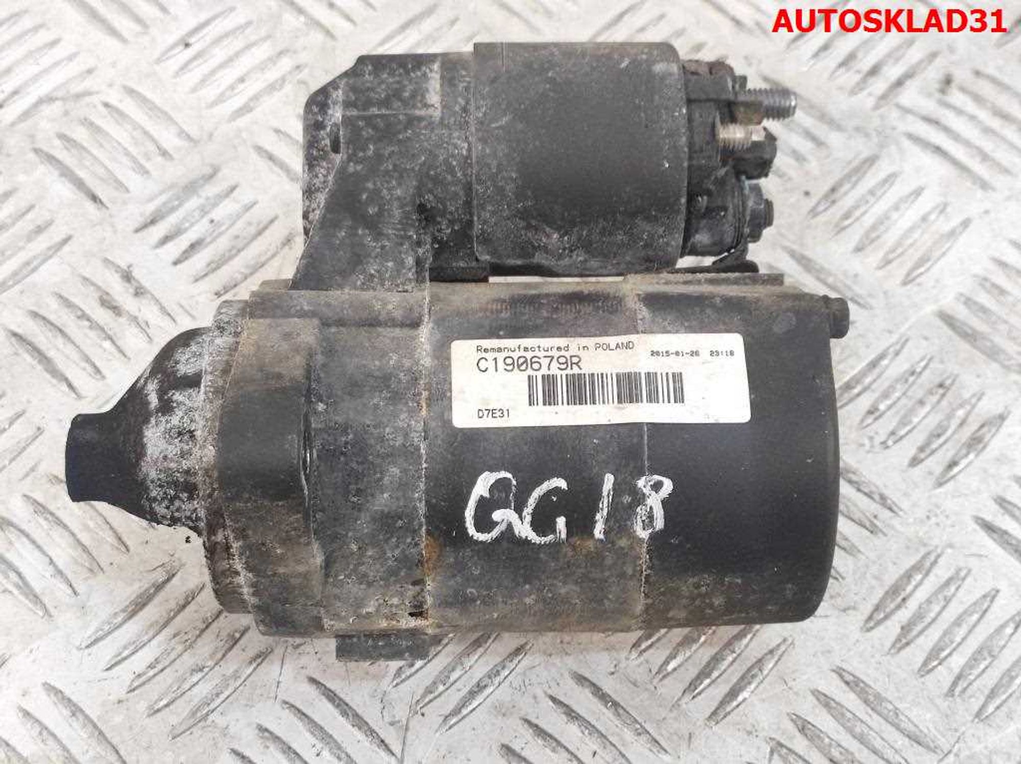 Стартер Nissan Almera N16 1,8 QG18 Бензин 458159 - АвтоСклад31.рф - авторазборка контрактные б/у запчасти в г. Белгород Стартер Nissan Almera N16 1,8 QG18 Бензин 458159 - АвтоСклад31.рф - авторазборка контрактные б/у запчасти в г. Белгород
