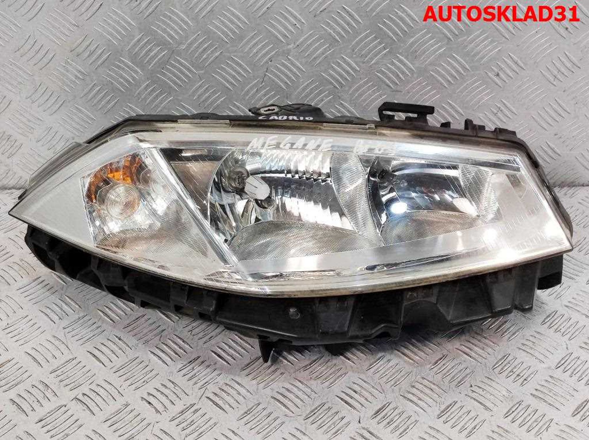 Фара правая Renault Megane 2 8200073221J - АвтоСклад31.рф - авторазборка контрактные б/у запчасти в г. Белгород Фара правая Renault Megane 2 8200073221J - АвтоСклад31.рф - авторазборка контрактные б/у запчасти в г. Белгород