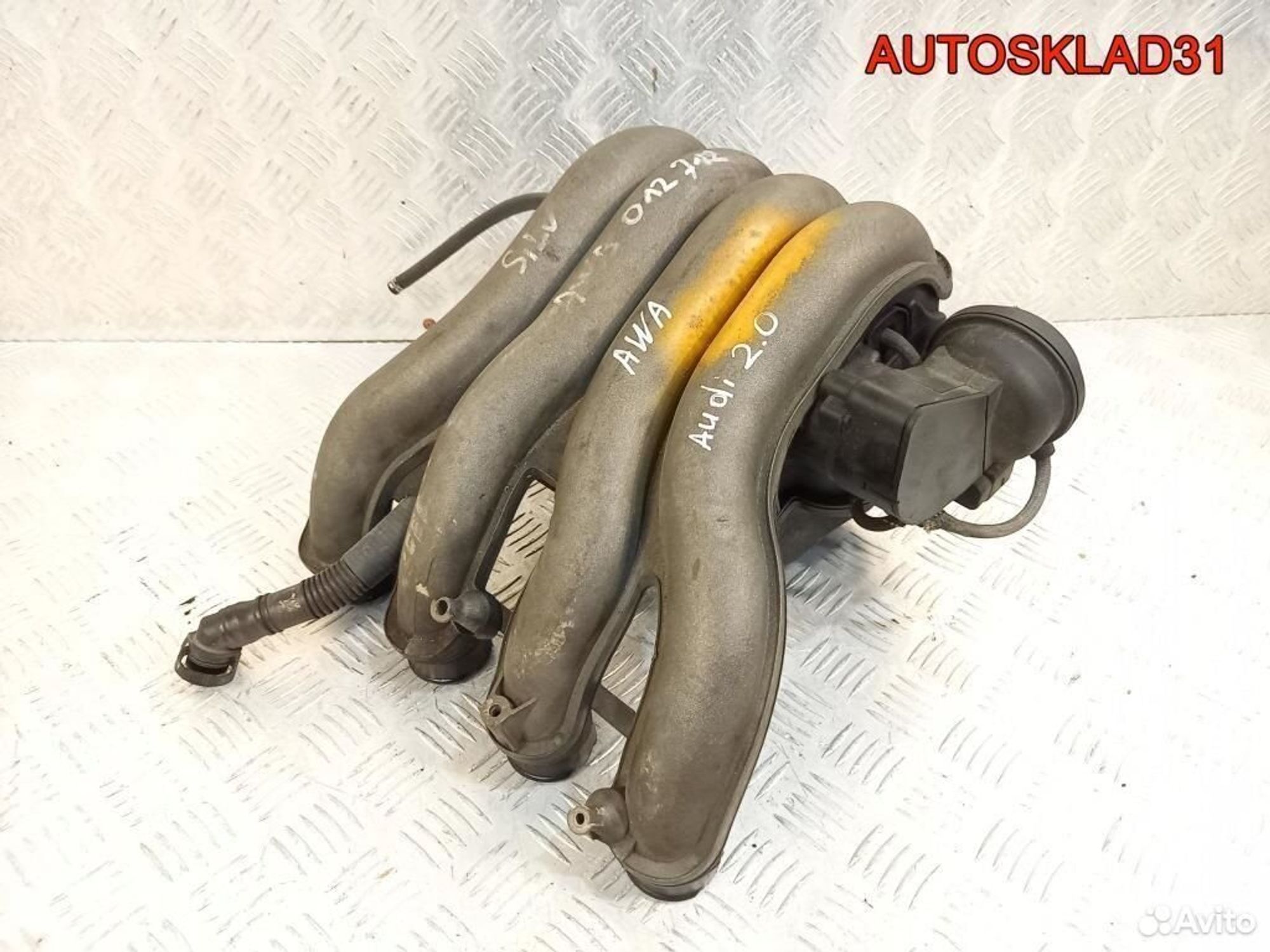 Коллектор впускной Audi A4 B6 2.0 AWA 06D133210D - АвтоСклад31.рф - авторазборка контрактные б/у запчасти в г. Белгород Коллектор впускной Audi A4 B6 2.0 AWA 06D133210D - АвтоСклад31.рф - авторазборка контрактные б/у запчасти в г. Белгород