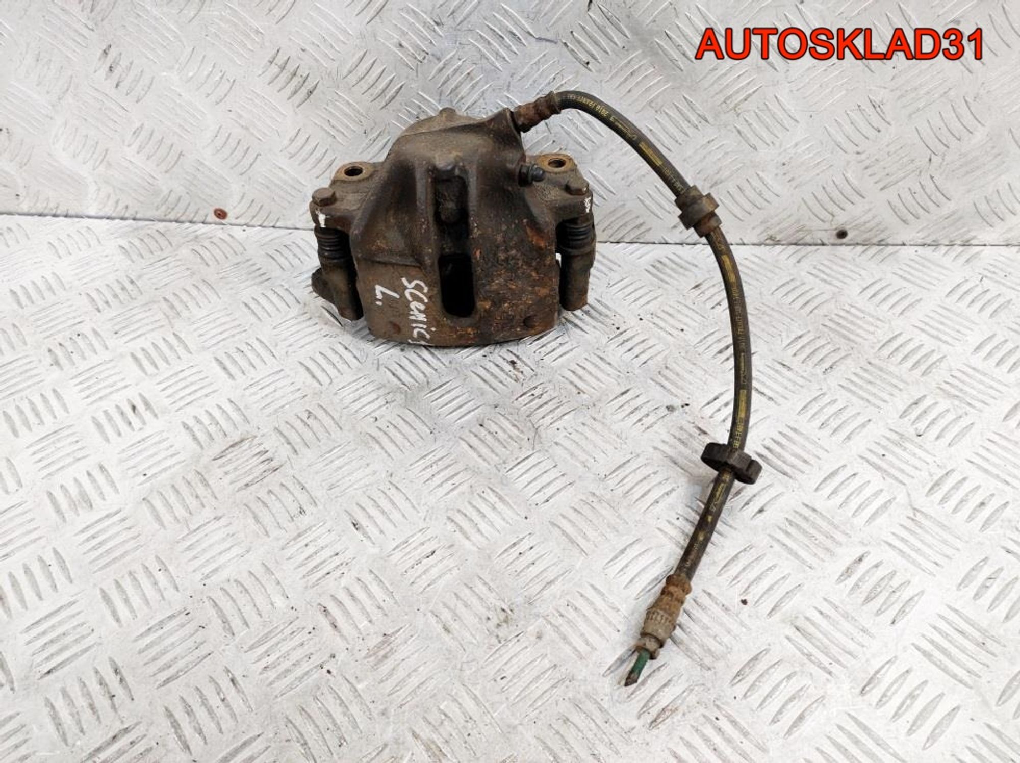 Суппорт тормозной передний левый Renault Scenic 1 7701205832 - АвтоСклад31.рф - авторазборка контрактные б/у запчасти в г. Белгород Суппорт тормозной передний левый Renault Scenic 1 7701205832 - АвтоСклад31.рф - авторазборка контрактные б/у запчасти в г. Белгород