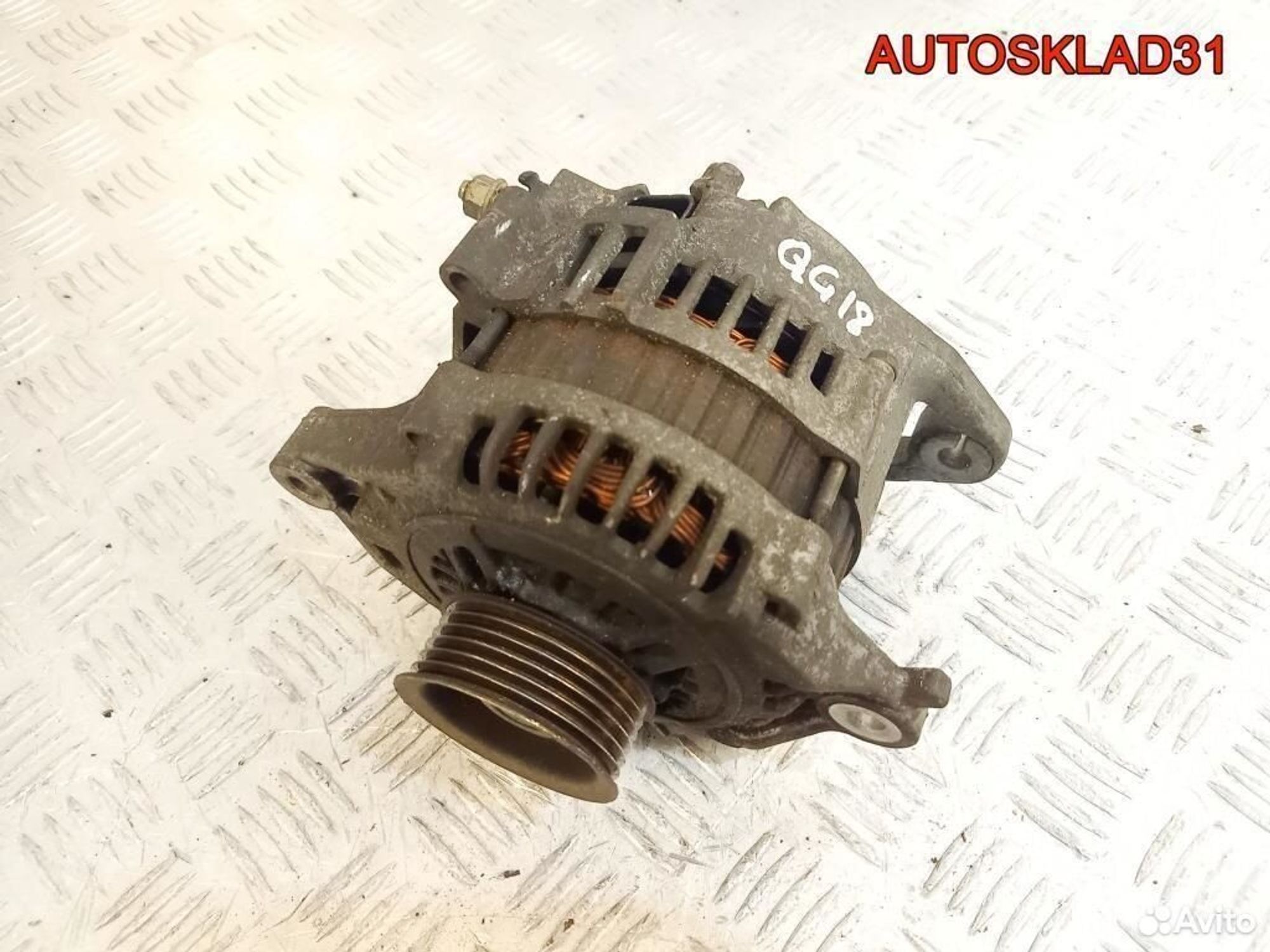 Генератор Nissan Almera N16 1.8 QG18 23100AU000 - АвтоСклад31.рф - авторазборка контрактные б/у запчасти в г. Белгород Генератор Nissan Almera N16 1.8 QG18 23100AU000 - АвтоСклад31.рф - авторазборка контрактные б/у запчасти в г. Белгород