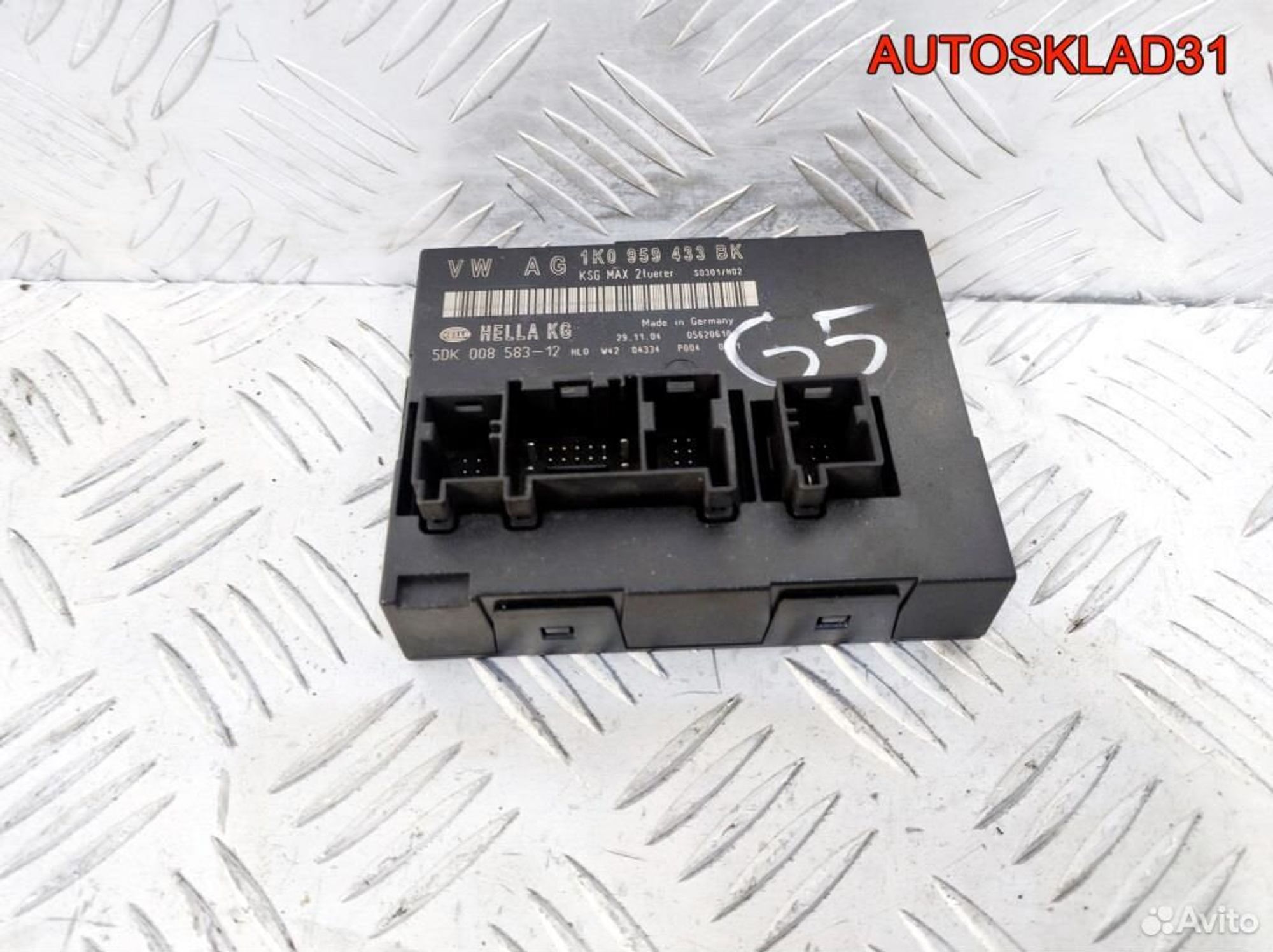 Блок комфорта Volkswagen Golf 5 1K0959433BK - АвтоСклад31.рф - авторазборка контрактные б/у запчасти в г. Белгород Блок комфорта Volkswagen Golf 5 1K0959433BK - АвтоСклад31.рф - авторазборка контрактные б/у запчасти в г. Белгород