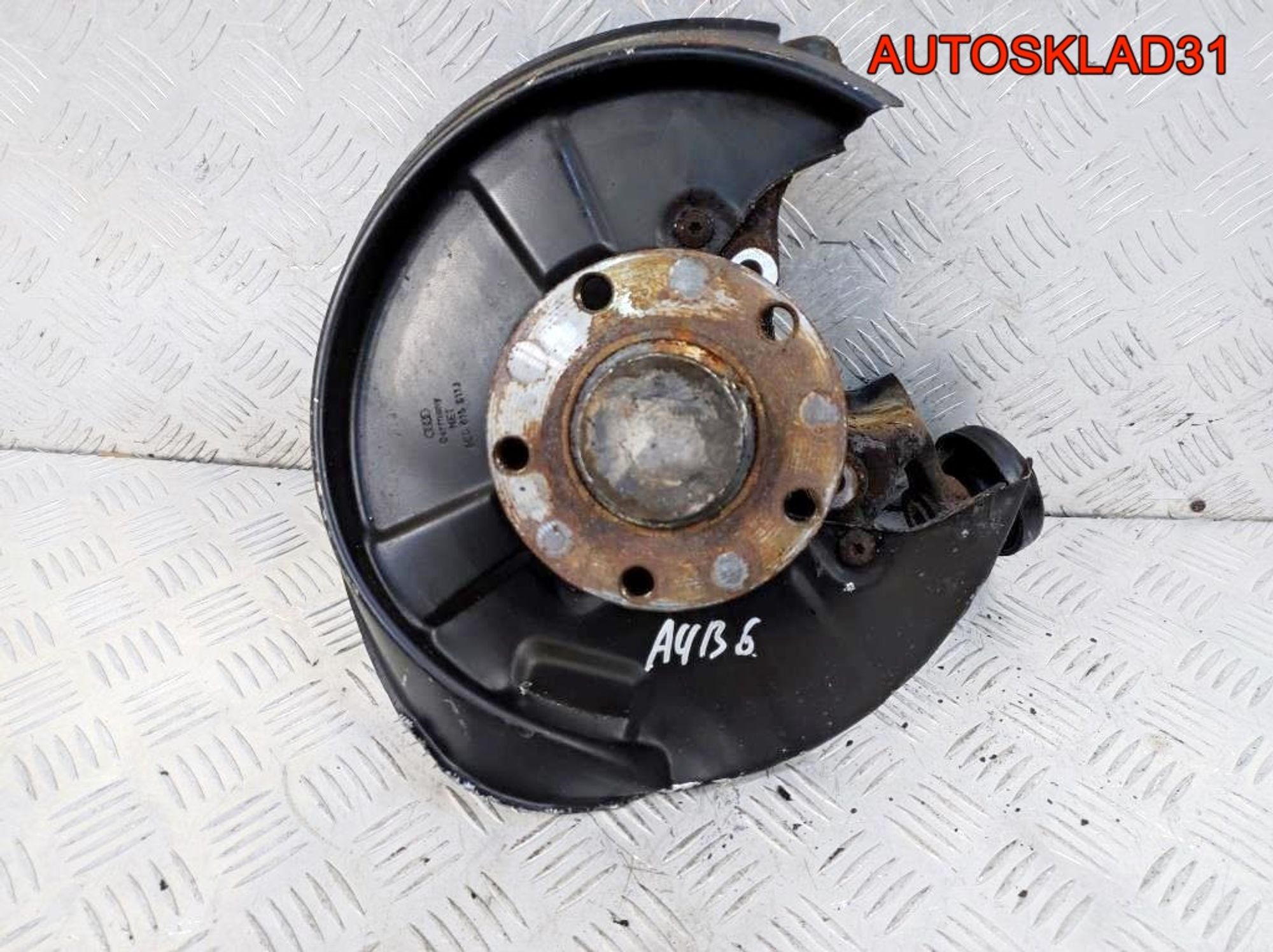 Кулак поворотный задний левый Audi A4 B6 2 WD - АвтоСклад31.рф - авторазборка контрактные б/у запчасти в г. Белгород Кулак поворотный задний левый Audi A4 B6 2 WD - АвтоСклад31.рф - авторазборка контрактные б/у запчасти в г. Белгород