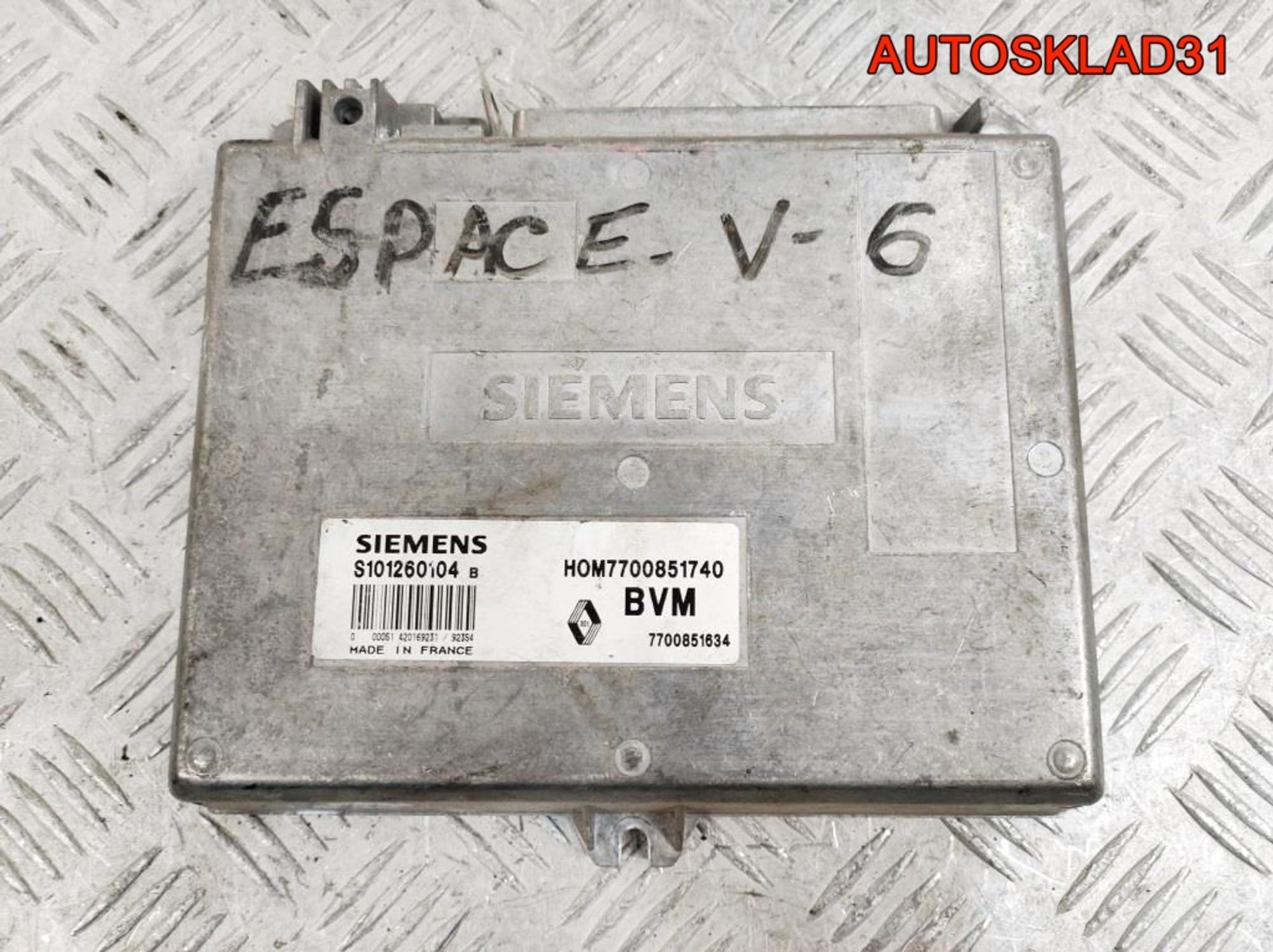 Блок ЭБУ Renault Espace 2 Бензин 7700851740 - АвтоСклад31.рф - авторазборка контрактные б/у запчасти в г. Белгород Блок ЭБУ Renault Espace 2 Бензин 7700851740 - АвтоСклад31.рф - авторазборка контрактные б/у запчасти в г. Белгород