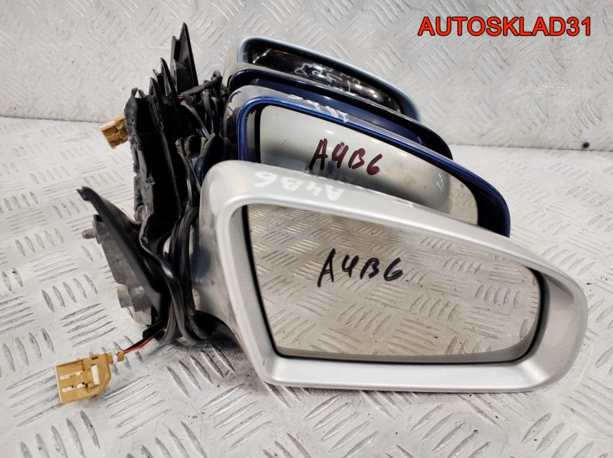 Зеркало правое 5 контактов Audi A4 B6 8E1858532AA - АвтоСклад31.рф - авторазборка контрактные б/у запчасти в г. Белгород Зеркало правое 5 контактов Audi A4 B6 8E1858532AA - АвтоСклад31.рф - авторазборка контрактные б/у запчасти в г. Белгород