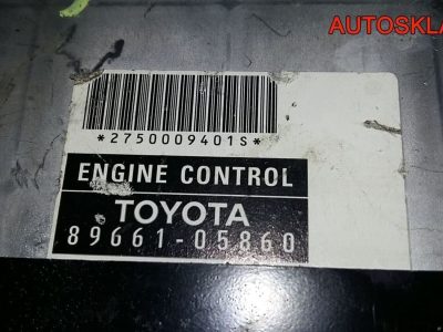 Блок ЭБУ Toyota Avensis T250 1,8 1ZZFE 8966105860 - АвтоСклад31.рф - авторазборка контрактные б/у запчасти в г. Белгород