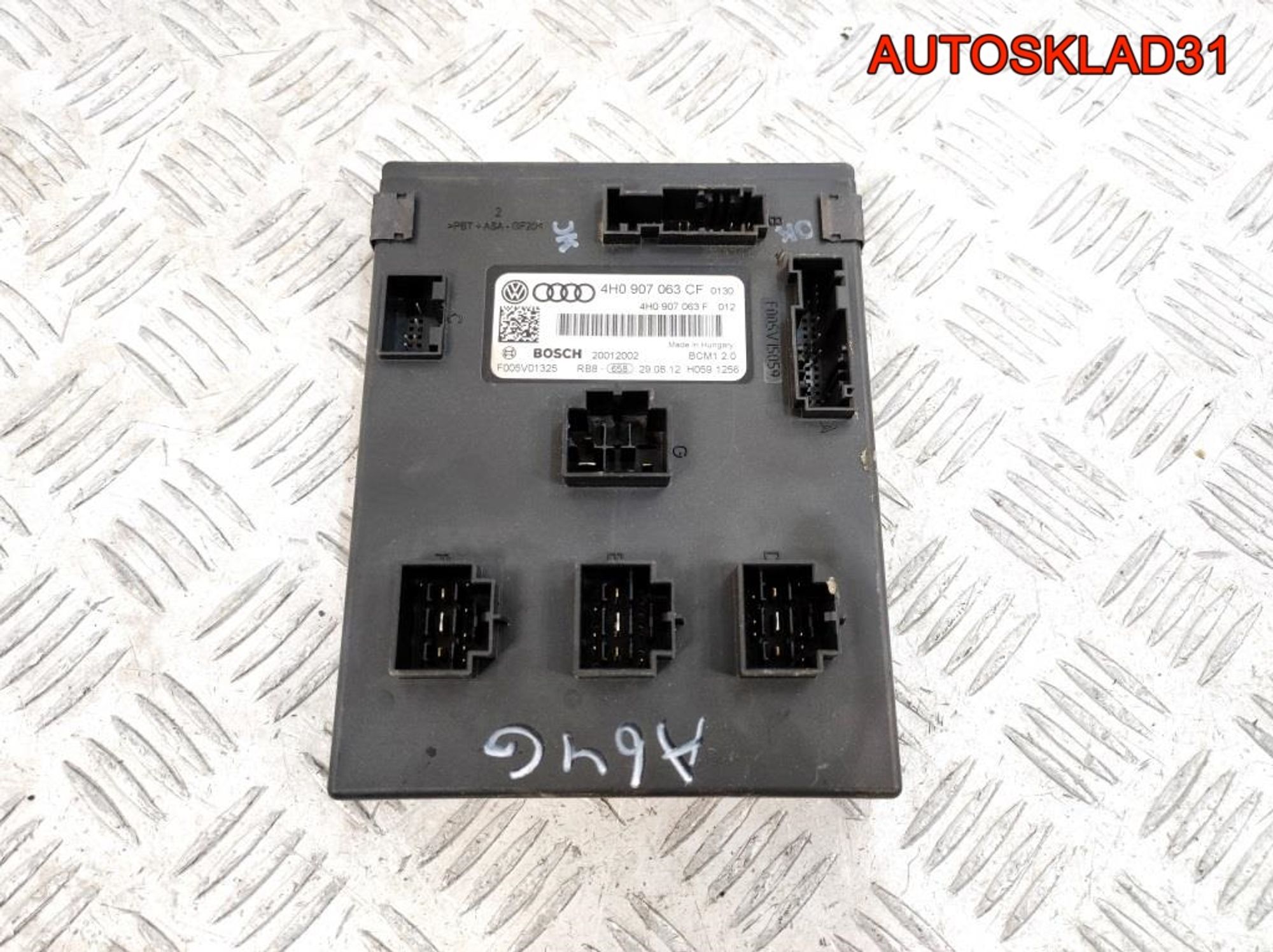 Блок управления бортовой сети Audi A6 C7 4G 4H0907063CF - АвтоСклад31.рф - авторазборка контрактные б/у запчасти в г. Белгород Блок управления бортовой сети Audi A6 C7 4G 4H0907063CF - АвтоСклад31.рф - авторазборка контрактные б/у запчасти в г. Белгород