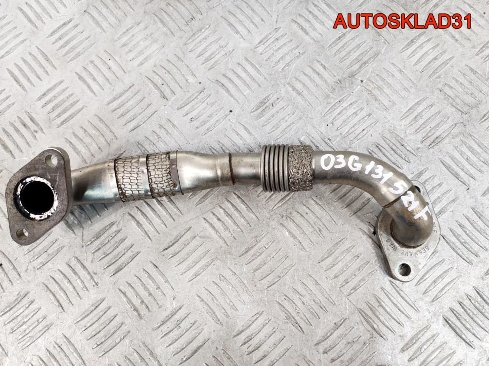 Трубка картерных газов VW Golf 5 03G131521F - АвтоСклад31.рф - авторазборка контрактные б/у запчасти в г. Белгород Трубка картерных газов VW Golf 5 03G131521F - АвтоСклад31.рф - авторазборка контрактные б/у запчасти в г. Белгород