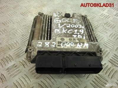 Эбу Volkswagen Golf 5 1.9 BKC 03G906016B дизель - АвтоСклад31.рф - авторазборка контрактные б/у запчасти в г. Белгород