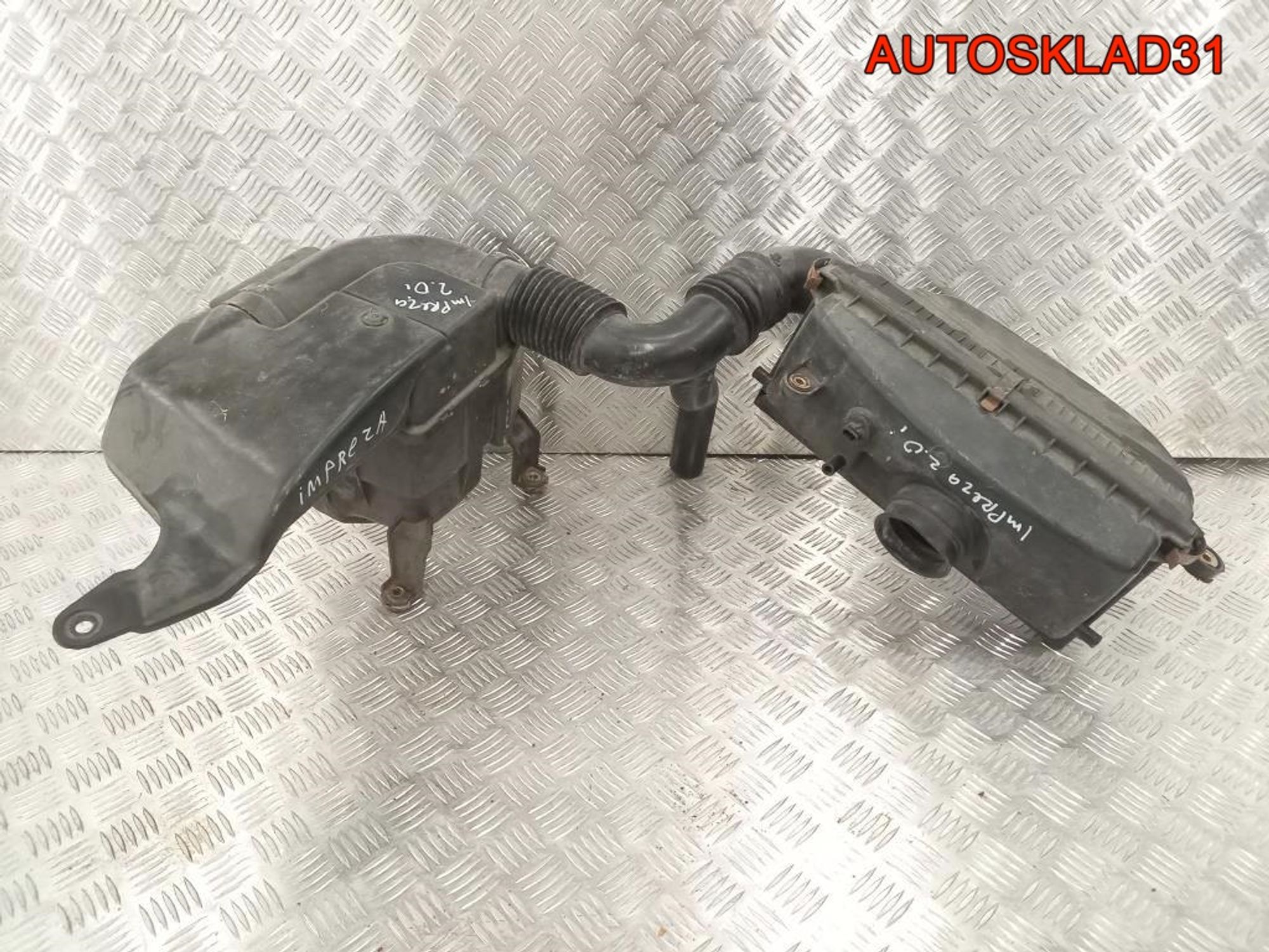 Корпус воздушного фильтра Subaru Impreza G11 EJ20 - АвтоСклад31.рф - авторазборка контрактные б/у запчасти в г. Белгород Корпус воздушного фильтра Subaru Impreza G11 EJ20 - АвтоСклад31.рф - авторазборка контрактные б/у запчасти в г. Белгород