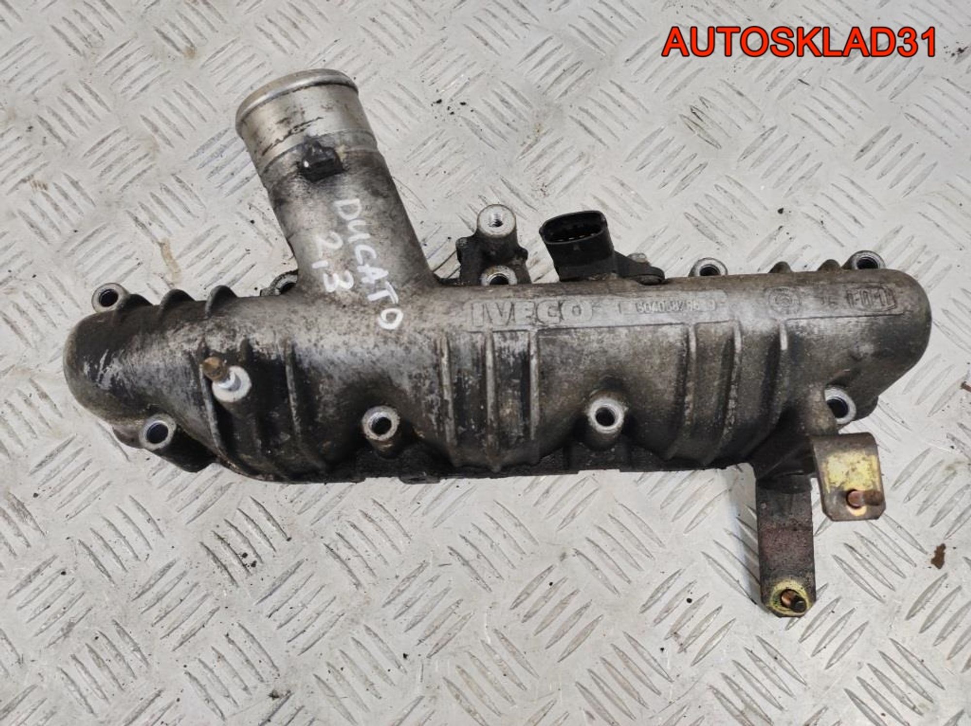 Коллектор впускной Fiat Ducato 2.3 JTD 504058786 - АвтоСклад31.рф - авторазборка контрактные б/у запчасти в г. Белгород Коллектор впускной Fiat Ducato 2.3 JTD 504058786 - АвтоСклад31.рф - авторазборка контрактные б/у запчасти в г. Белгород