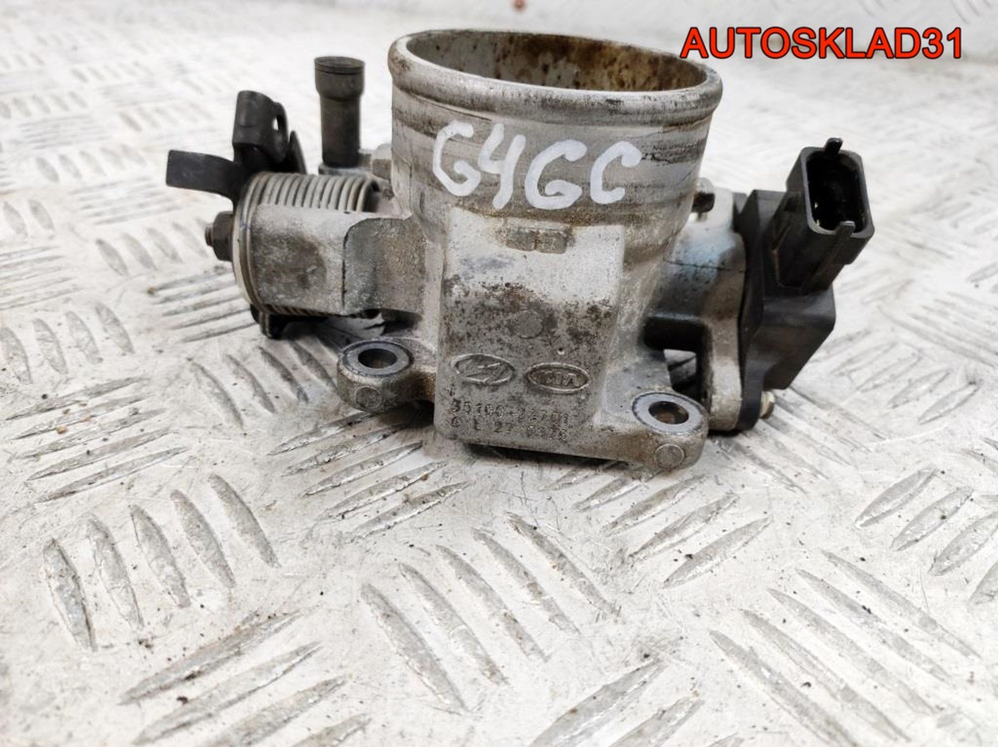Заслонка дроссельная Kia Sportage 2 2.0 G4GC 3510023701 - АвтоСклад31.рф - авторазборка контрактные б/у запчасти в г. Белгород Заслонка дроссельная Kia Sportage 2 2.0 G4GC 3510023701 - АвтоСклад31.рф - авторазборка контрактные б/у запчасти в г. Белгород