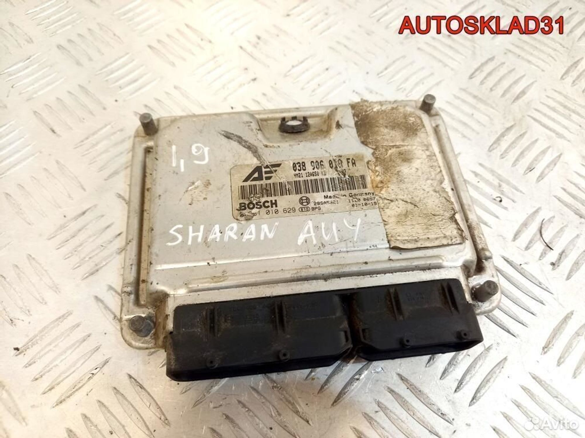 Блок эбу Volkswagen Sharan 1.9 AUY TDI 038906019FA - АвтоСклад31.рф - авторазборка контрактные б/у запчасти в г. Белгород Блок эбу Volkswagen Sharan 1.9 AUY TDI 038906019FA - АвтоСклад31.рф - авторазборка контрактные б/у запчасти в г. Белгород