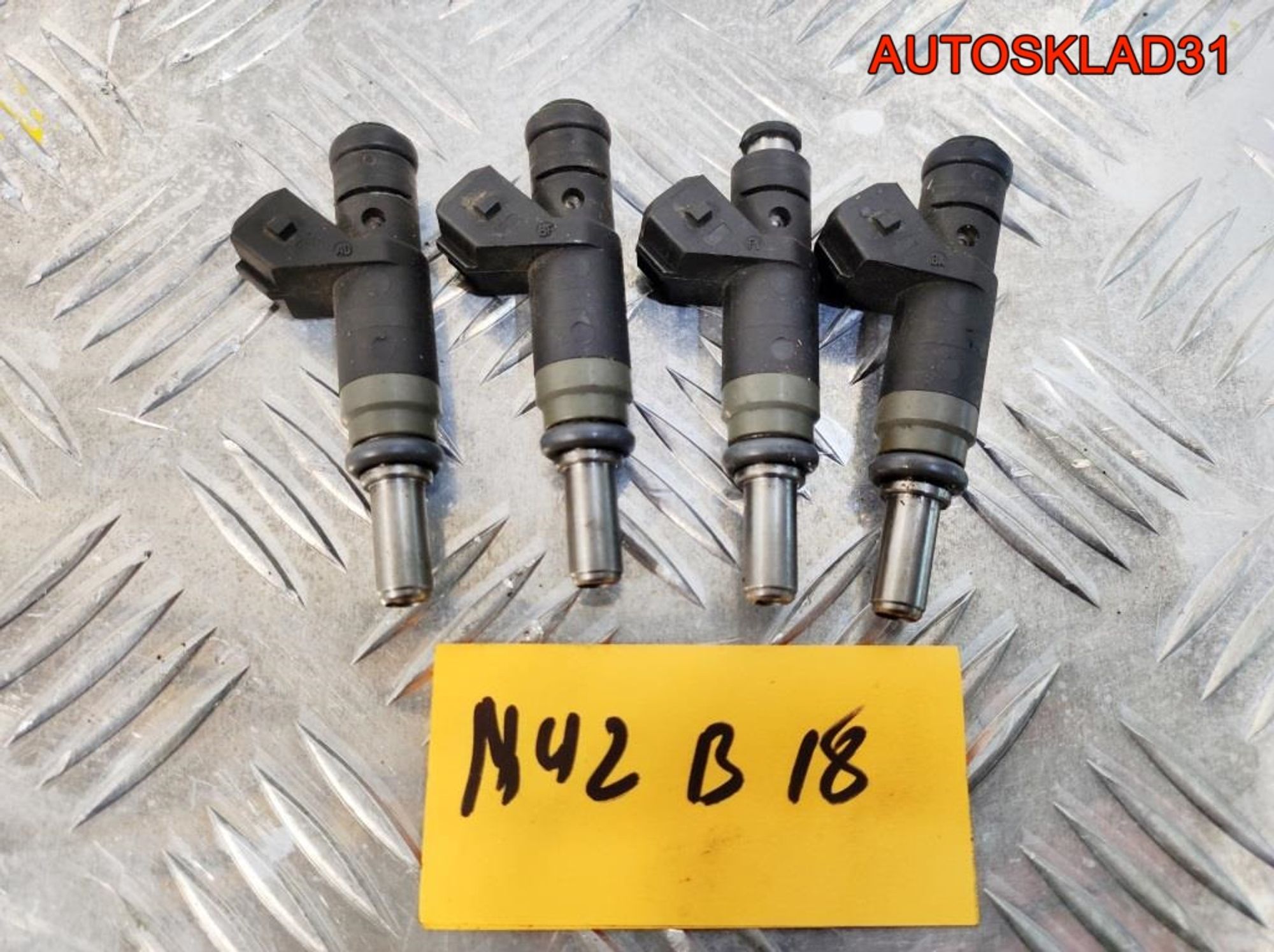 Форсунка топливная BMW E46 1,8 N42B18 13537506158 - АвтоСклад31.рф - авторазборка контрактные б/у запчасти в г. Белгород Форсунка топливная BMW E46 1,8 N42B18 13537506158 - АвтоСклад31.рф - авторазборка контрактные б/у запчасти в г. Белгород