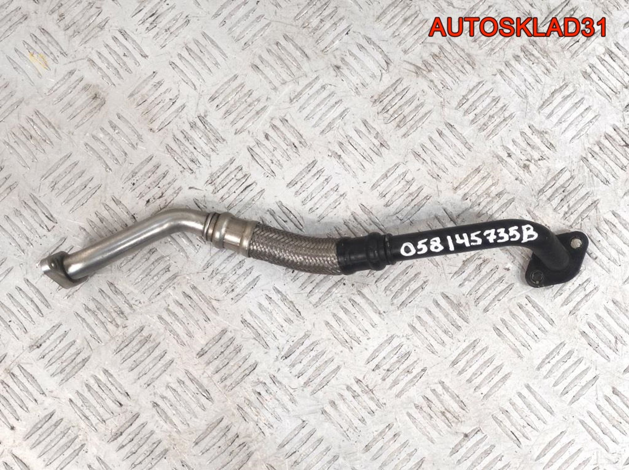 Трубка турбины VW Passat B5 1,8 Бензин 058145735B - АвтоСклад31.рф - авторазборка контрактные б/у запчасти в г. Белгород Трубка турбины VW Passat B5 1,8 Бензин 058145735B - АвтоСклад31.рф - авторазборка контрактные б/у запчасти в г. Белгород