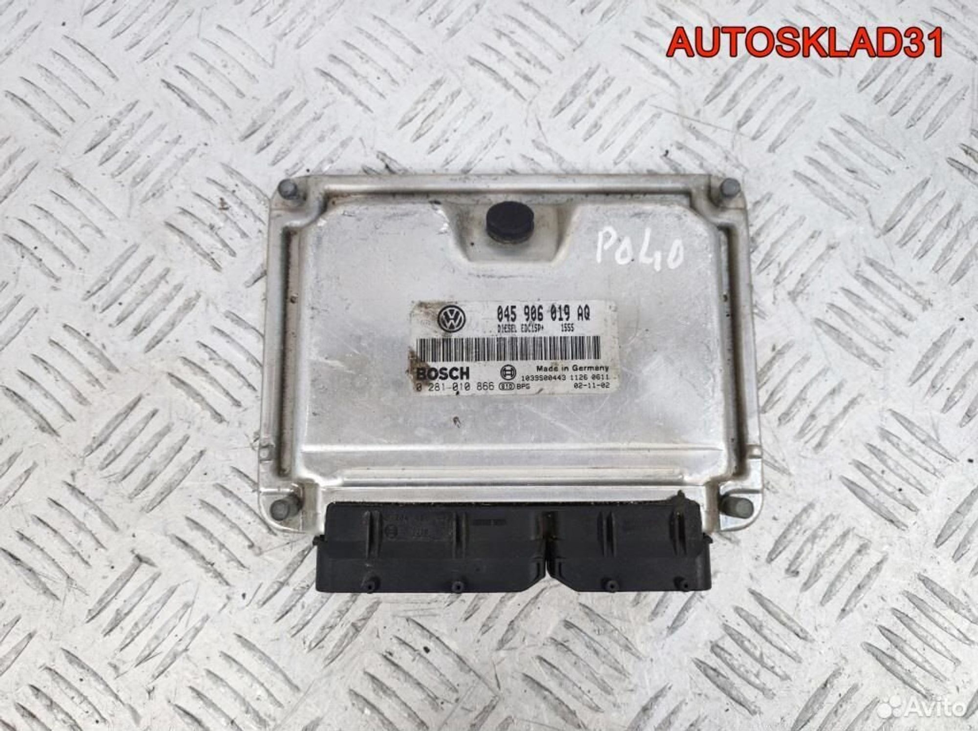 Блок эбу VW Polo 1.4 BAY 045906019AQ Дизель - АвтоСклад31.рф - авторазборка контрактные б/у запчасти в г. Белгород Блок эбу VW Polo 1.4 BAY 045906019AQ Дизель - АвтоСклад31.рф - авторазборка контрактные б/у запчасти в г. Белгород