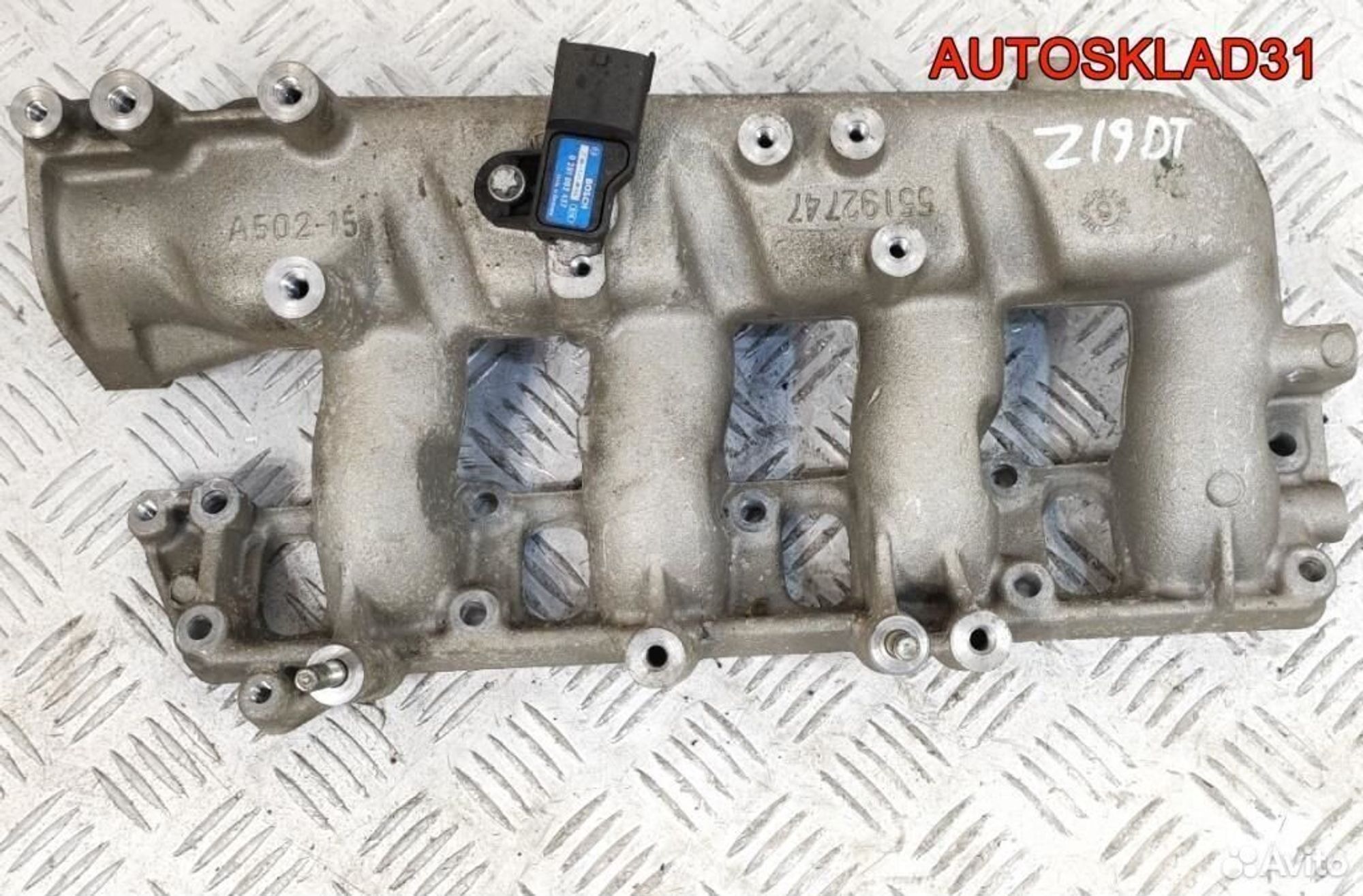 Коллектор впускной Opel Astra Z19DT 55192747 - АвтоСклад31.рф - авторазборка контрактные б/у запчасти в г. Белгород Коллектор впускной Opel Astra Z19DT 55192747 - АвтоСклад31.рф - авторазборка контрактные б/у запчасти в г. Белгород