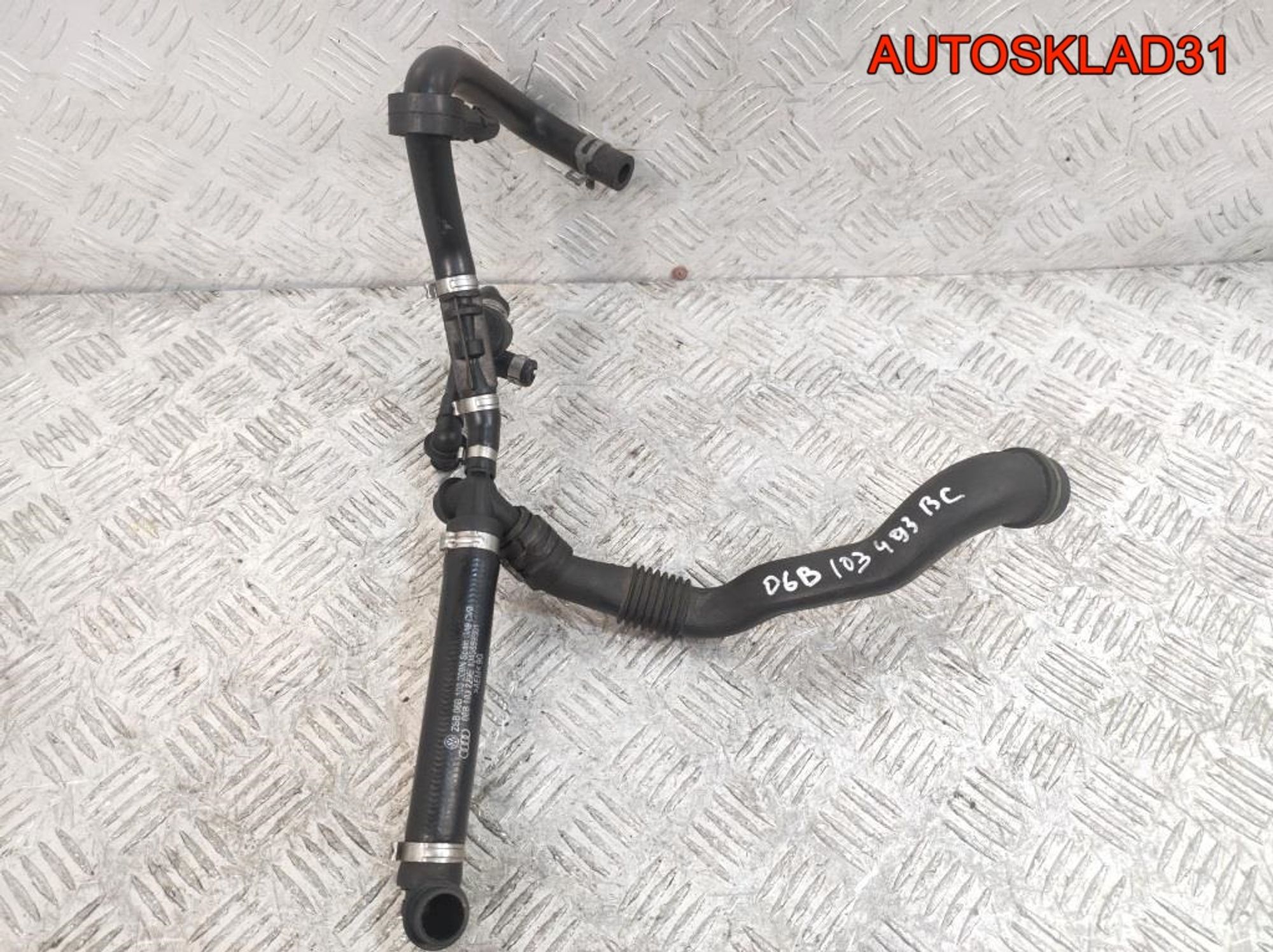 Патрубок вентиляции Комплект VW Passat B5 06B103217AC - АвтоСклад31.рф - авторазборка контрактные б/у запчасти в г. Белгород Патрубок вентиляции Комплект VW Passat B5 06B103217AC - АвтоСклад31.рф - авторазборка контрактные б/у запчасти в г. Белгород