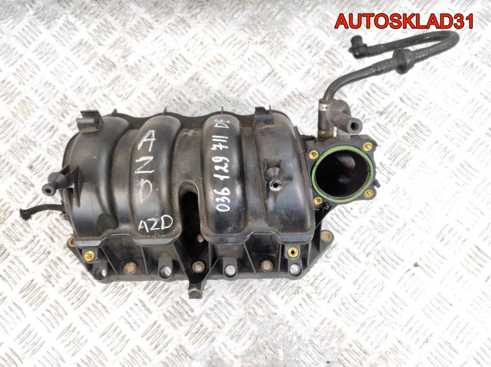 Коллектор впускной VW Golf 4 1.6 AZD 036129711DE - АвтоСклад31.рф - авторазборка контрактные б/у запчасти в г. Белгород Коллектор впускной VW Golf 4 1.6 AZD 036129711DE - АвтоСклад31.рф - авторазборка контрактные б/у запчасти в г. Белгород