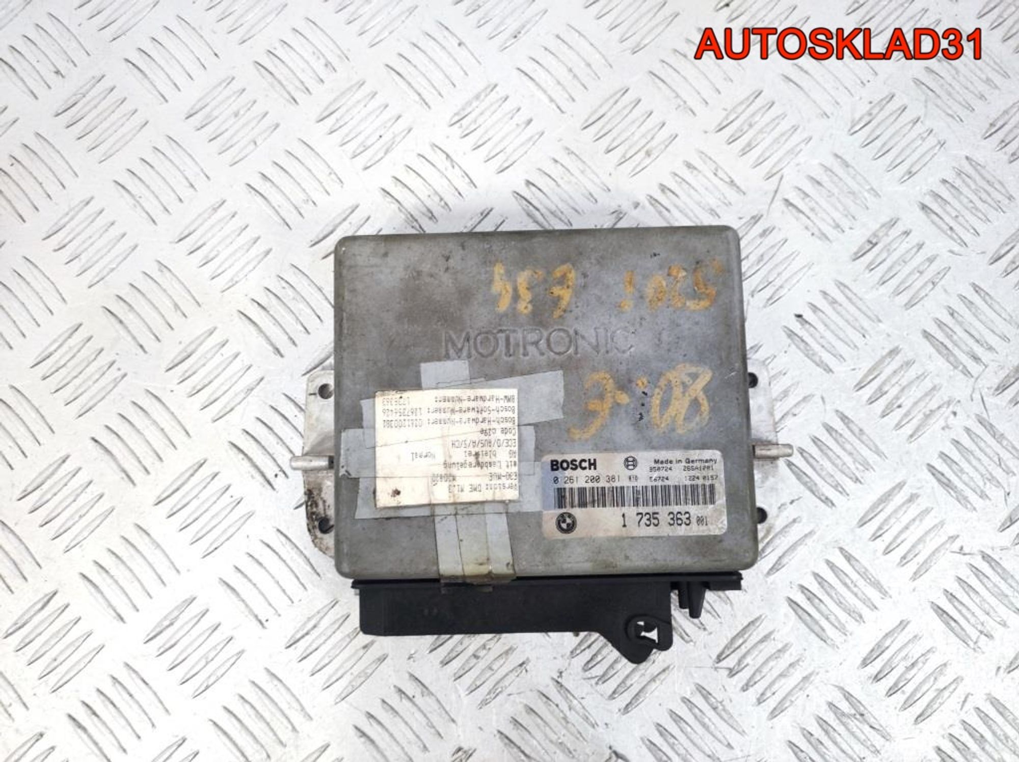 Блок ЭБУ BMW E34 2,0 Бензин 0261200381 - АвтоСклад31.рф - авторазборка контрактные б/у запчасти в г. Белгород Блок ЭБУ BMW E34 2,0 Бензин 0261200381 - АвтоСклад31.рф - авторазборка контрактные б/у запчасти в г. Белгород
