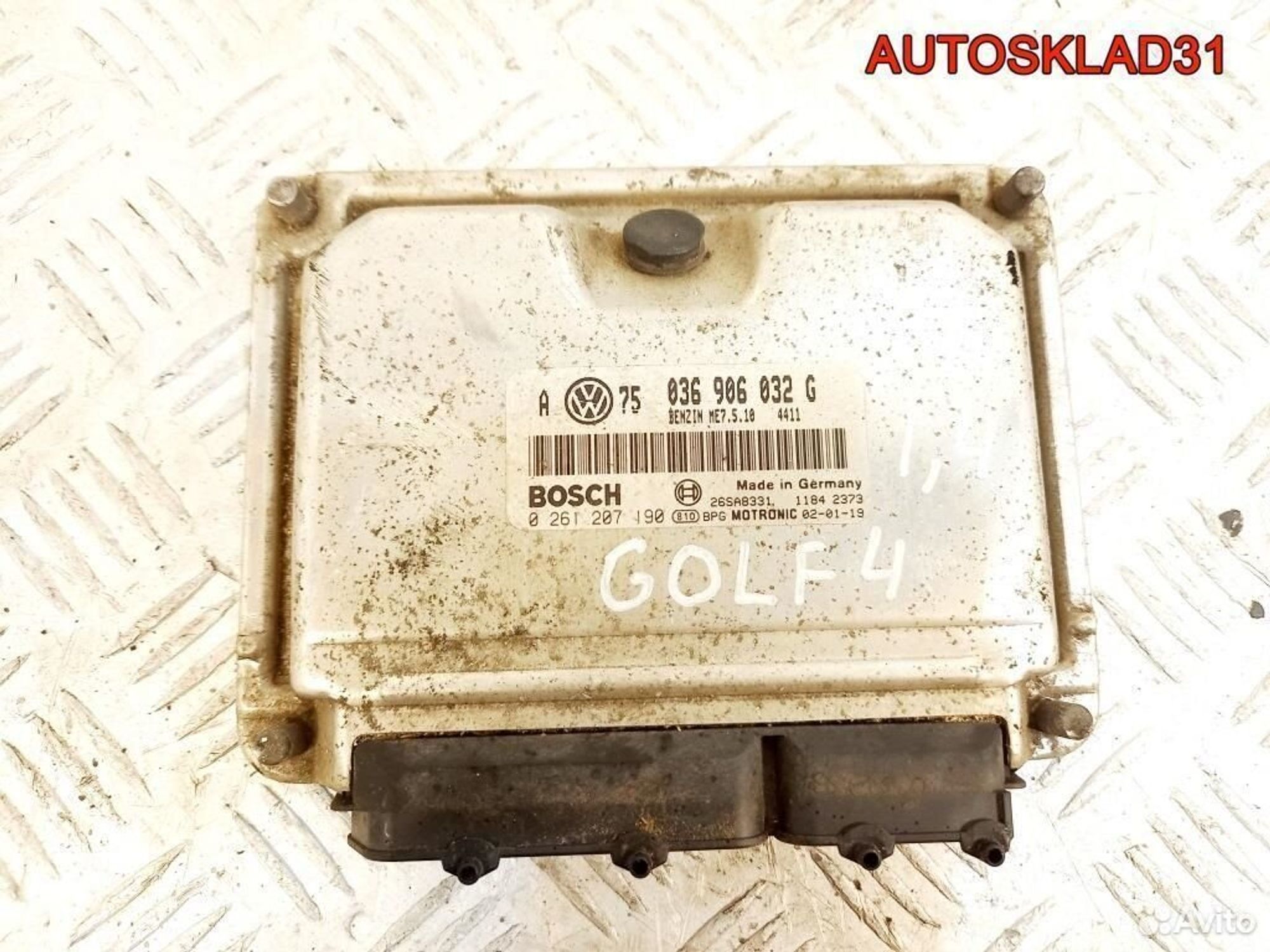 Блок эбу Volkswagen Golf 4 1.4 BCA 036906032G - АвтоСклад31.рф - авторазборка контрактные б/у запчасти в г. Белгород Блок эбу Volkswagen Golf 4 1.4 BCA 036906032G - АвтоСклад31.рф - авторазборка контрактные б/у запчасти в г. Белгород