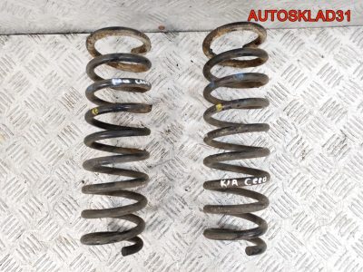 Пружина задняя 2 Синие 1 Жёлтая метки Комплект Kia Ceed 1 - АвтоСклад31.рф - авторазборка контрактные б/у запчасти в г. Белгород