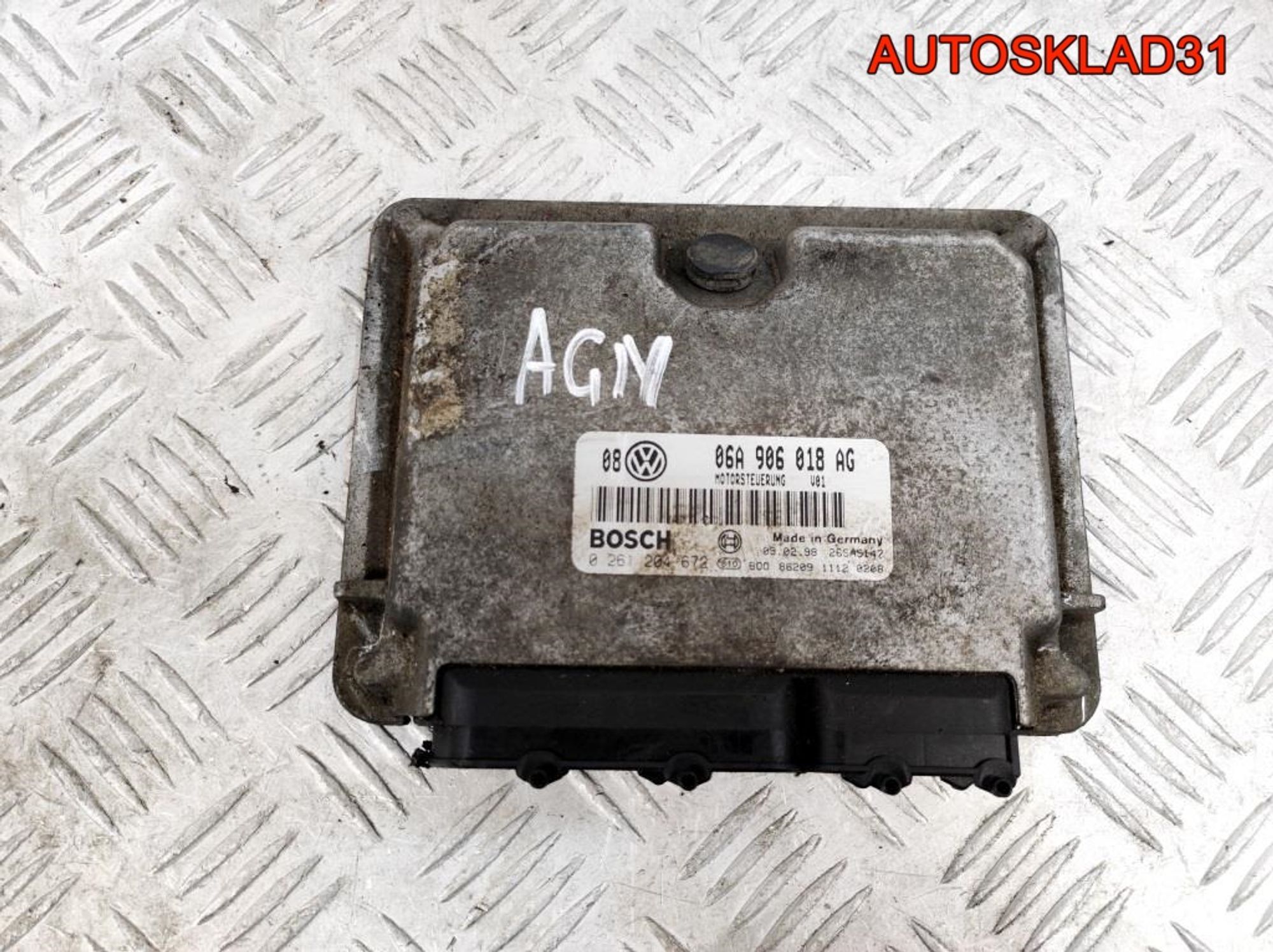 Блок ЭБУ VW Golf 4 1,8 AGN Бензин 06A906018AG - АвтоСклад31.рф - авторазборка контрактные б/у запчасти в г. Белгород Блок ЭБУ VW Golf 4 1,8 AGN Бензин 06A906018AG - АвтоСклад31.рф - авторазборка контрактные б/у запчасти в г. Белгород