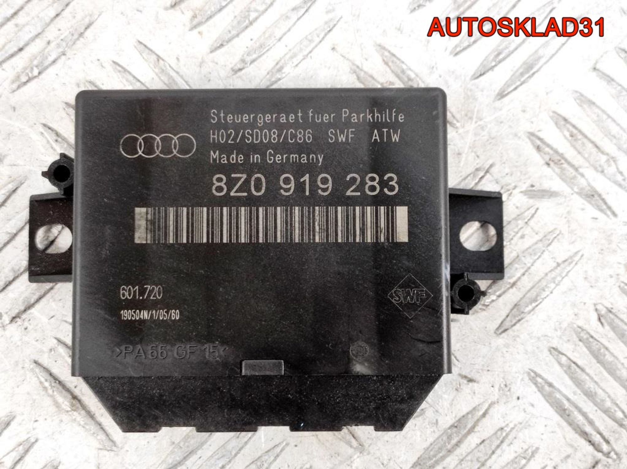 Блок парктроников Audi A6 C5 8Z0919283 - АвтоСклад31.рф - авторазборка контрактные б/у запчасти в г. Белгород Блок парктроников Audi A6 C5 8Z0919283 - АвтоСклад31.рф - авторазборка контрактные б/у запчасти в г. Белгород
