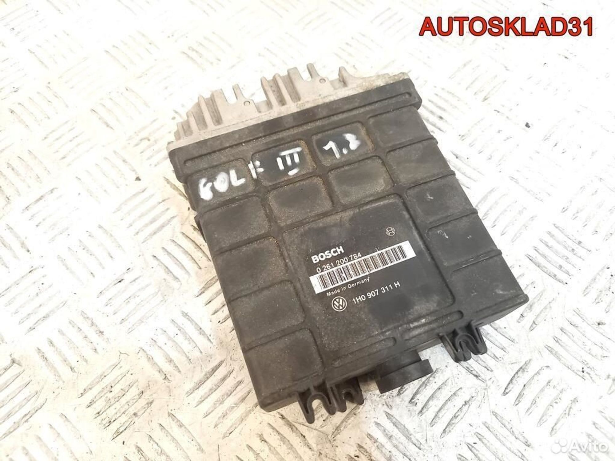 Блок эбу VW Golf 3 1.8 ABS 1H0907311H Бензин - АвтоСклад31.рф - авторазборка контрактные б/у запчасти в г. Белгород Блок эбу VW Golf 3 1.8 ABS 1H0907311H Бензин - АвтоСклад31.рф - авторазборка контрактные б/у запчасти в г. Белгород