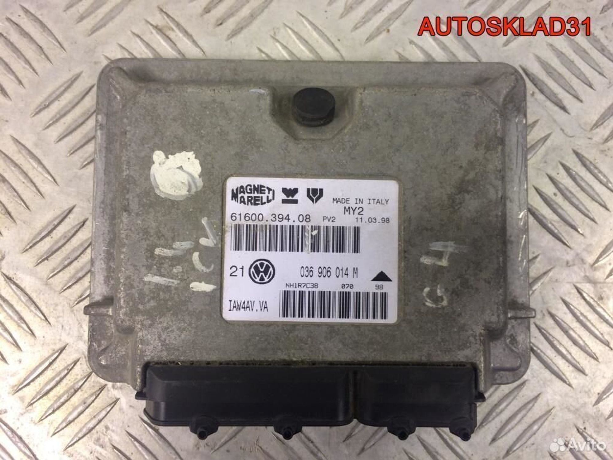 Эбу Volkswagen Golf 4 1.4 AKQ 036906014M - АвтоСклад31.рф - авторазборка контрактные б/у запчасти в г. Белгород Эбу Volkswagen Golf 4 1.4 AKQ 036906014M - АвтоСклад31.рф - авторазборка контрактные б/у запчасти в г. Белгород