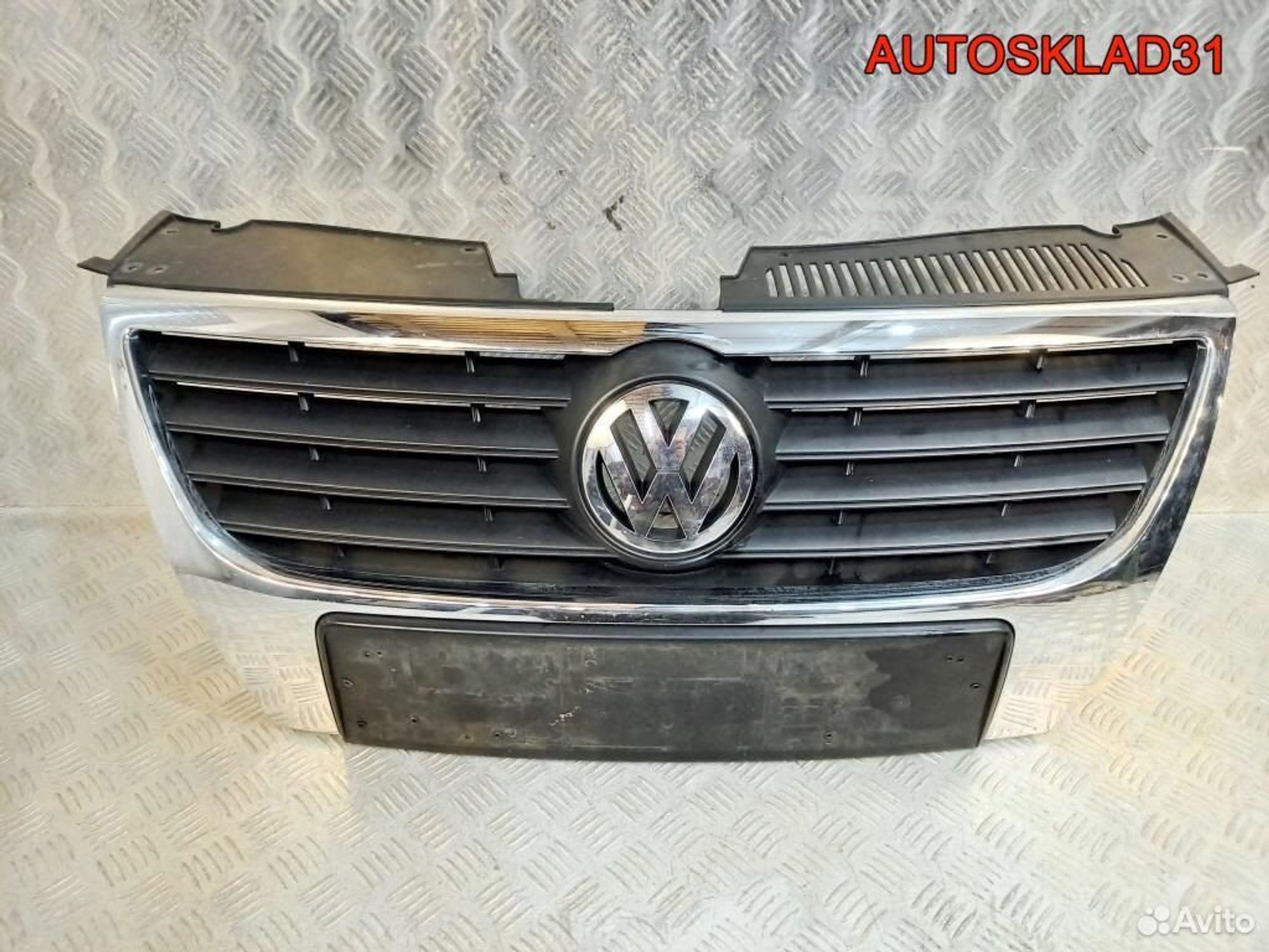 Решетка радиатора Volkswagen Passat B6 3C0853651 - АвтоСклад31.рф - авторазборка контрактные б/у запчасти в г. Белгород Решетка радиатора Volkswagen Passat B6 3C0853651 - АвтоСклад31.рф - авторазборка контрактные б/у запчасти в г. Белгород