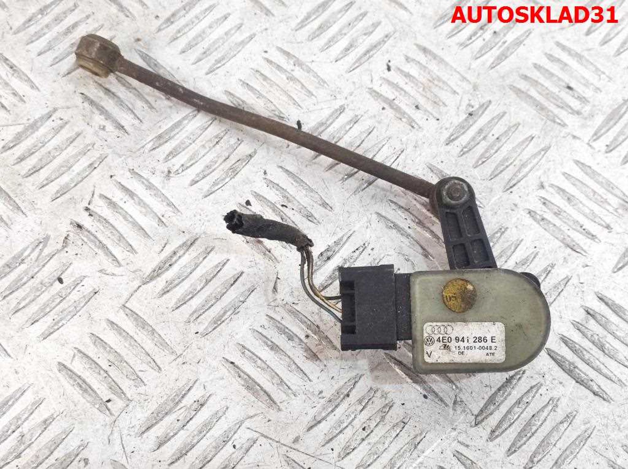 Датчик дорожного просвета Audi A8 D3 4E0941286E - АвтоСклад31.рф - авторазборка контрактные б/у запчасти в г. Белгород Датчик дорожного просвета Audi A8 D3 4E0941286E - АвтоСклад31.рф - авторазборка контрактные б/у запчасти в г. Белгород