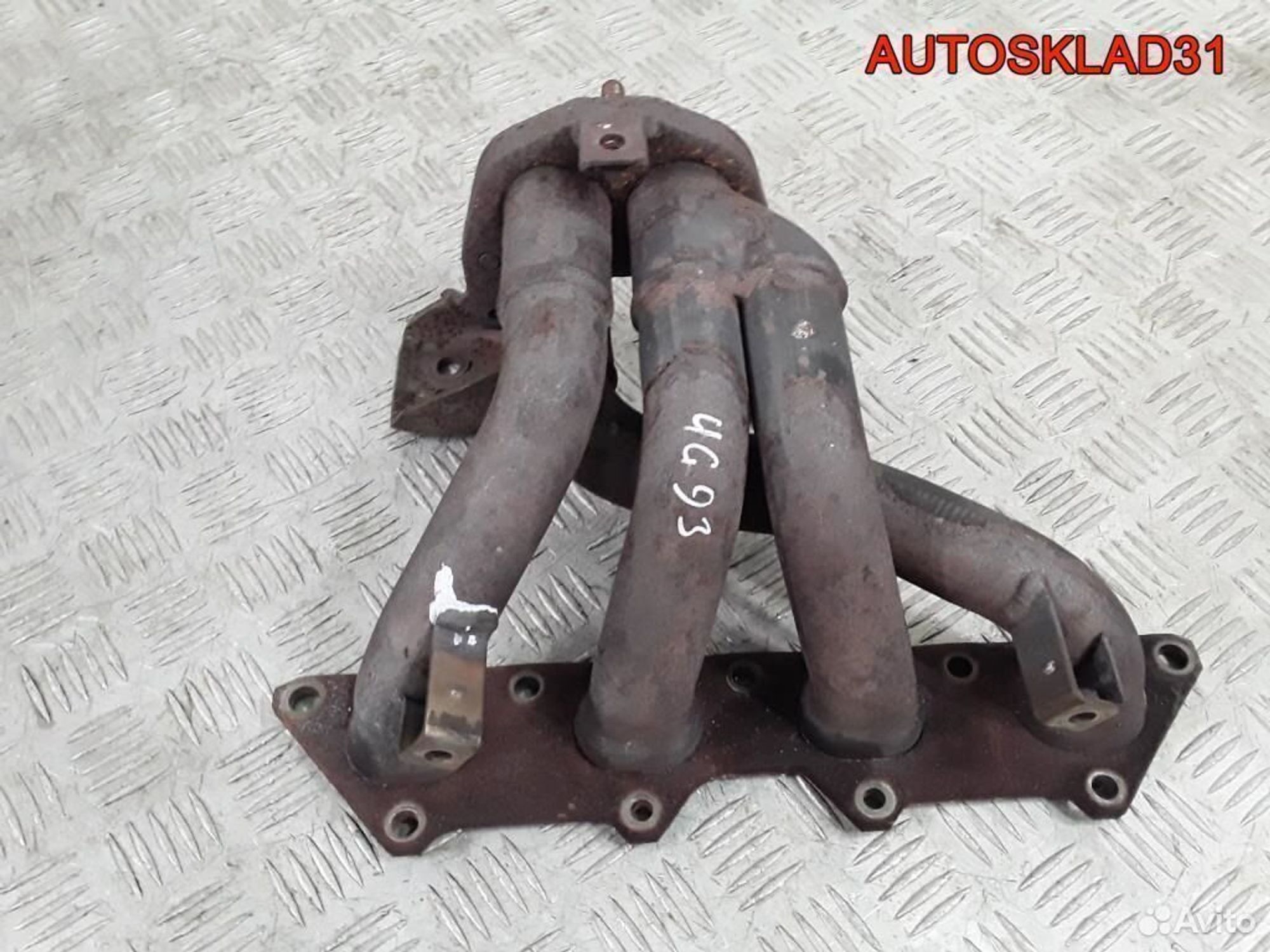 Коллектор выпускной Mitsubishi Carisma DA MR323585 - АвтоСклад31.рф - авторазборка контрактные б/у запчасти в г. Белгород Коллектор выпускной Mitsubishi Carisma DA MR323585 - АвтоСклад31.рф - авторазборка контрактные б/у запчасти в г. Белгород