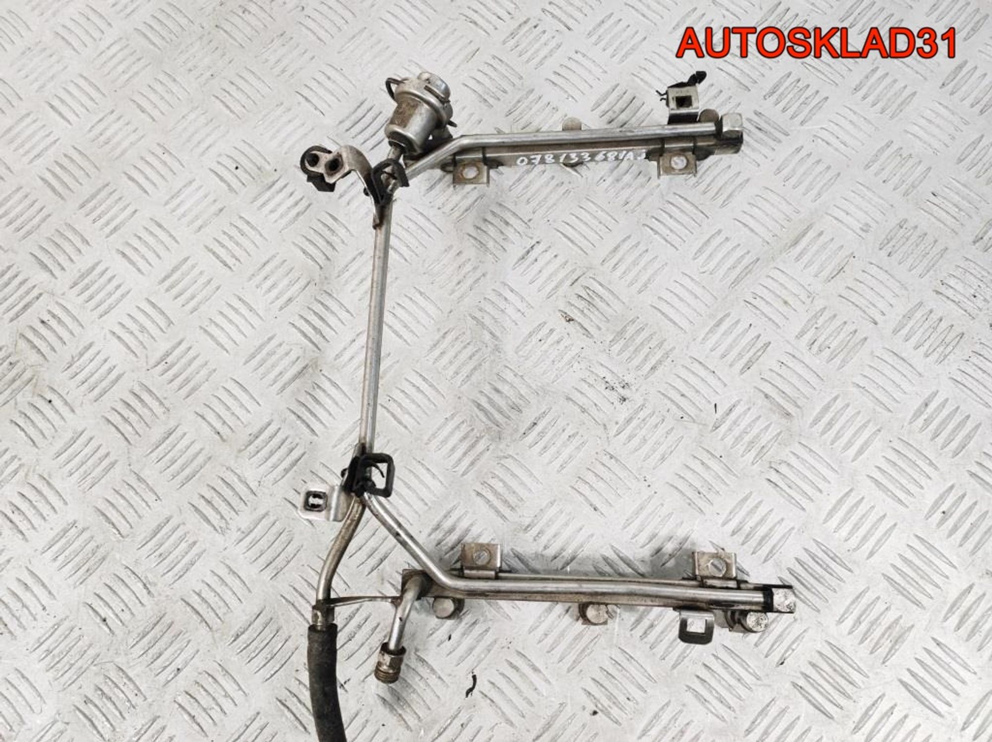 Рейка топливная Audi A6 C5 2,4 ALF 078133681AJ - АвтоСклад31.рф - авторазборка контрактные б/у запчасти в г. Белгород Рейка топливная Audi A6 C5 2,4 ALF 078133681AJ - АвтоСклад31.рф - авторазборка контрактные б/у запчасти в г. Белгород