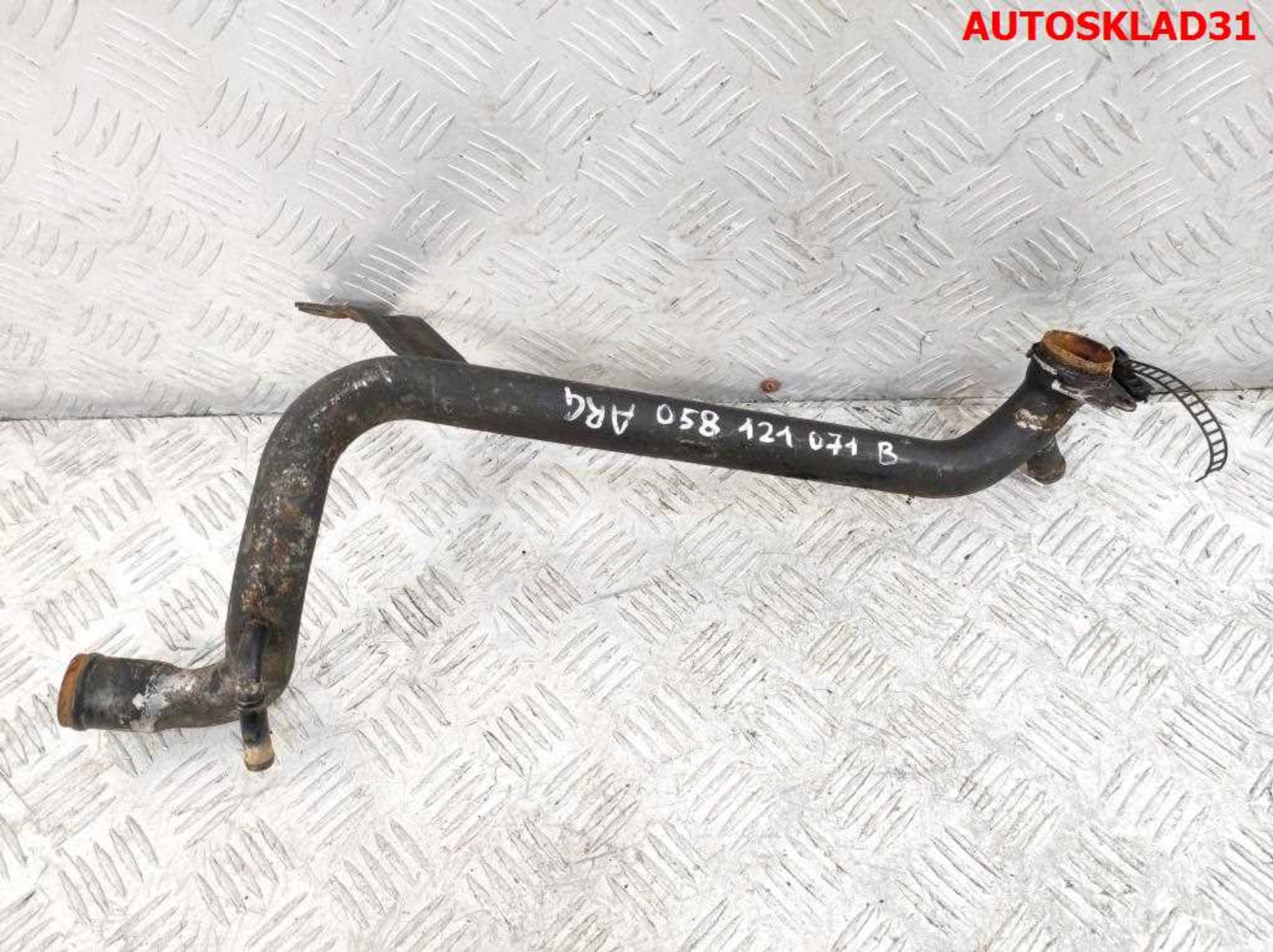 Трубка охлаждающей жидкости VW Passat B5 1,8 ARG Бензин 058121071B - АвтоСклад31.рф - авторазборка контрактные б/у запчасти в г. Белгород Трубка охлаждающей жидкости VW Passat B5 1,8 ARG Бензин 058121071B - АвтоСклад31.рф - авторазборка контрактные б/у запчасти в г. Белгород