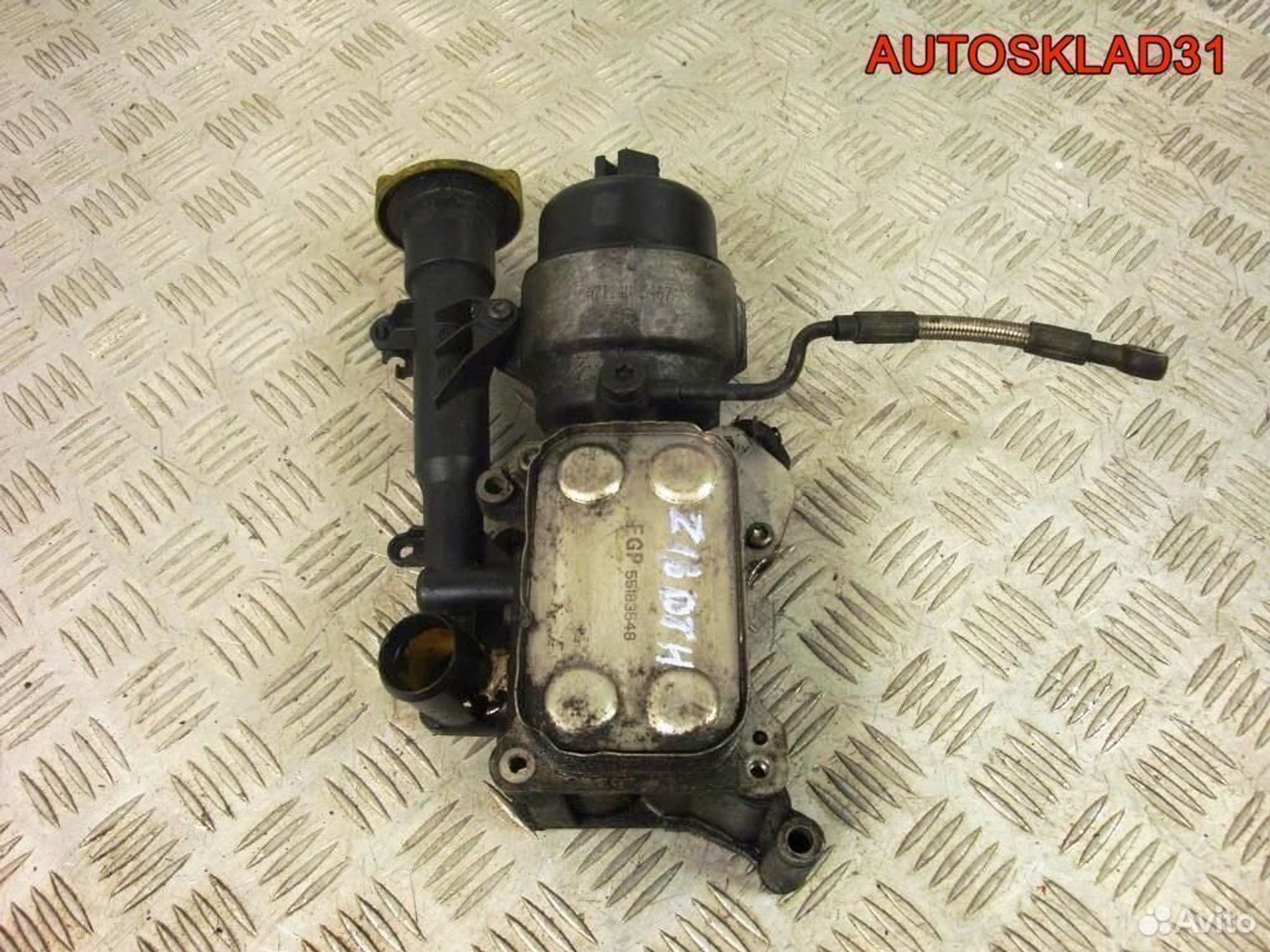 Корпус масляного фильтра Opel Astra H 1.3 z13dth - АвтоСклад31.рф - авторазборка контрактные б/у запчасти в г. Белгород Корпус масляного фильтра Opel Astra H 1.3 z13dth - АвтоСклад31.рф - авторазборка контрактные б/у запчасти в г. Белгород