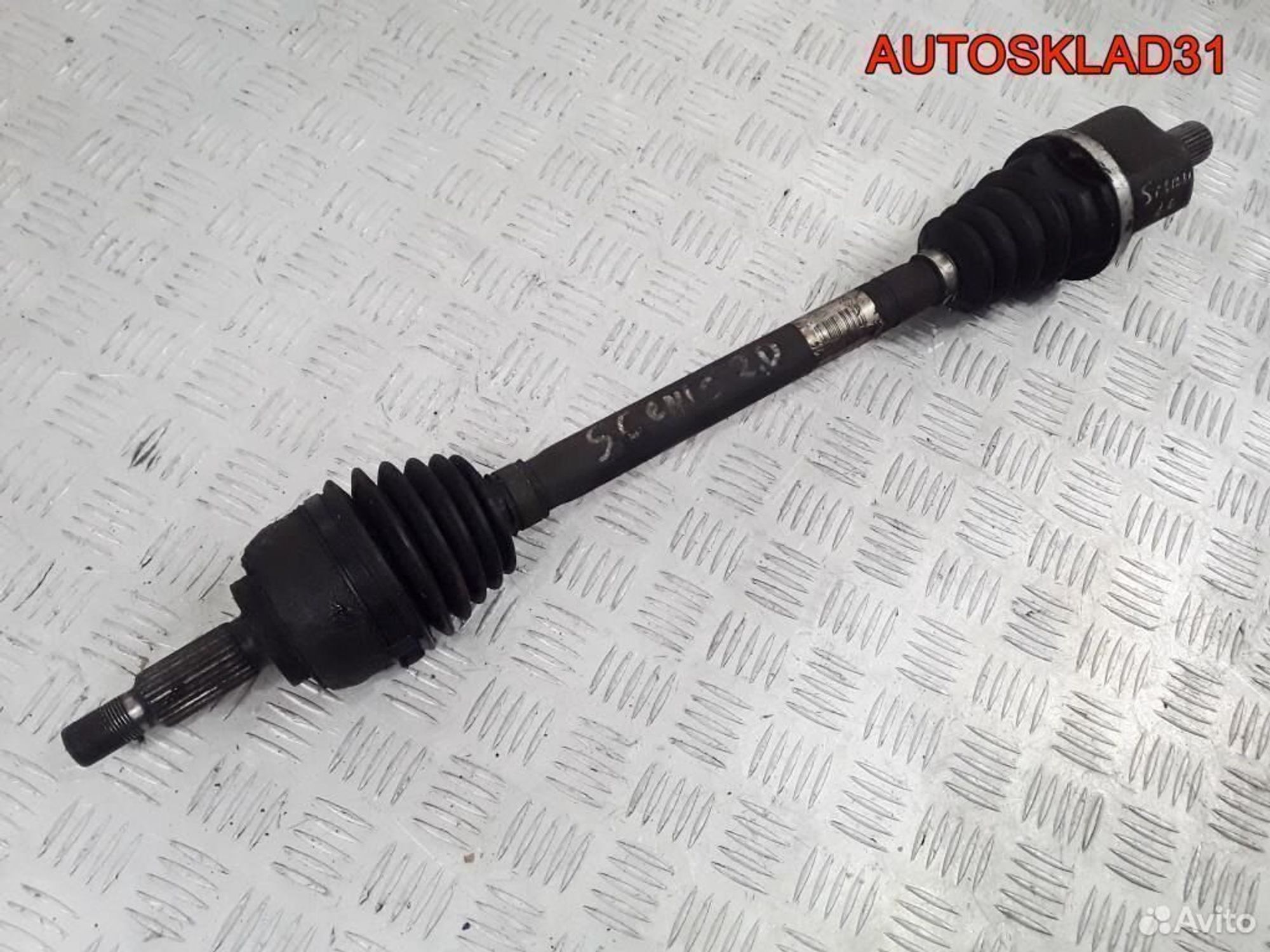Полуось передняя левая Renault Scenic 2 8200276407 - АвтоСклад31.рф - авторазборка контрактные б/у запчасти в г. Белгород Полуось передняя левая Renault Scenic 2 8200276407 - АвтоСклад31.рф - авторазборка контрактные б/у запчасти в г. Белгород