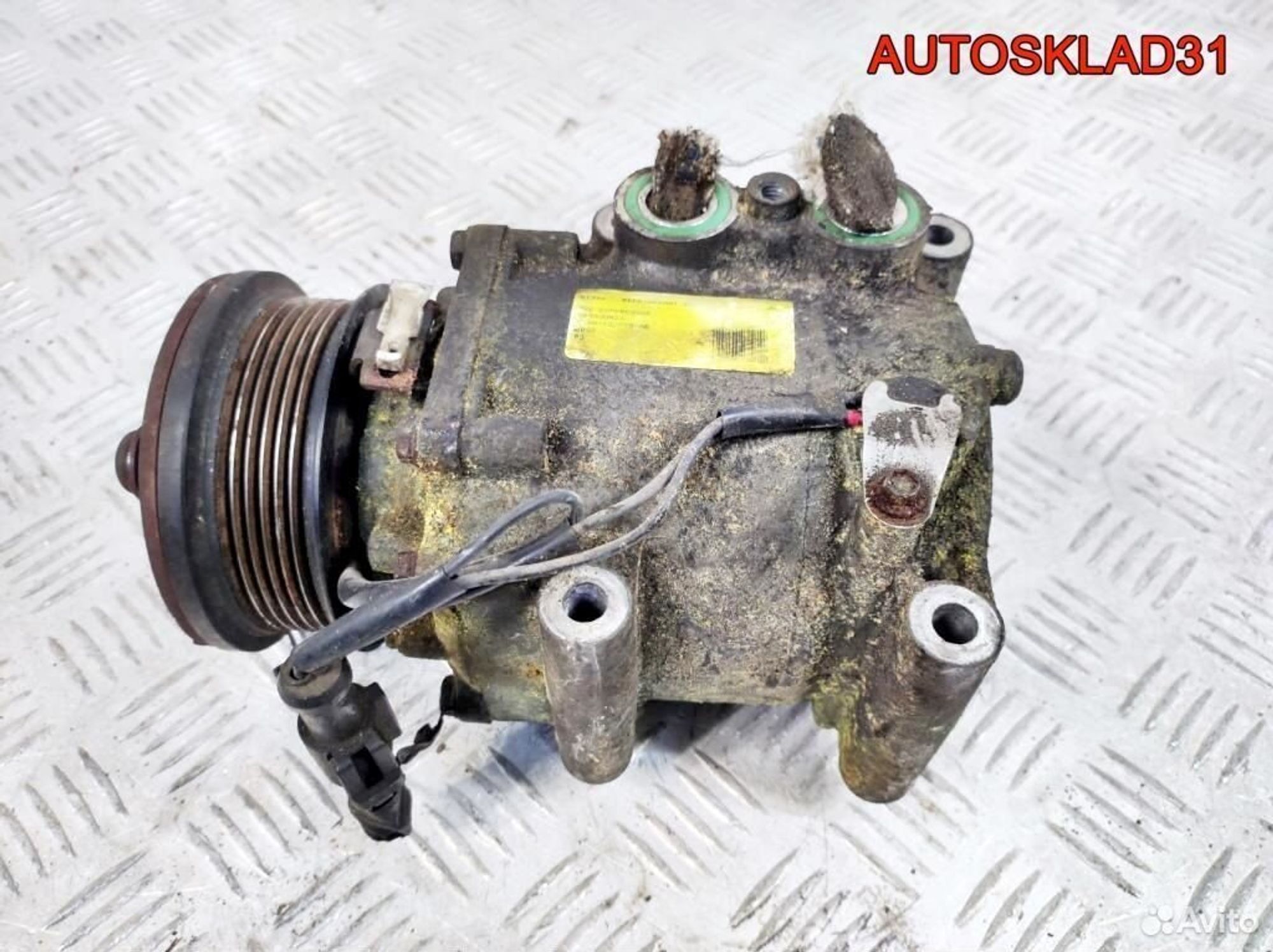 Компрессор кондиционера Ford Focus 1 YS4H19D629AB - АвтоСклад31.рф - авторазборка контрактные б/у запчасти в г. Белгород Компрессор кондиционера Ford Focus 1 YS4H19D629AB - АвтоСклад31.рф - авторазборка контрактные б/у запчасти в г. Белгород