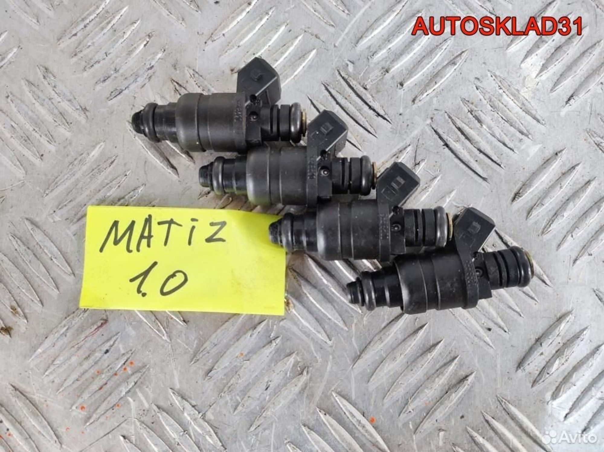 Форсунка инжекторная Daewoo Matiz 96518620 - АвтоСклад31.рф - авторазборка контрактные б/у запчасти в г. Белгород Форсунка инжекторная Daewoo Matiz 96518620 - АвтоСклад31.рф - авторазборка контрактные б/у запчасти в г. Белгород