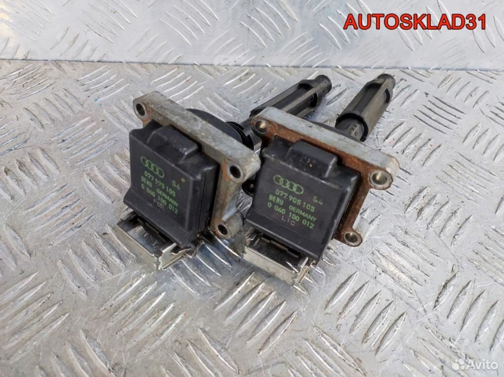 Катушка зажигания Audi A8 D2 4,2 ABZ 077905105 - АвтоСклад31.рф - авторазборка контрактные б/у запчасти в г. Белгород Катушка зажигания Audi A8 D2 4,2 ABZ 077905105 - АвтоСклад31.рф - авторазборка контрактные б/у запчасти в г. Белгород
