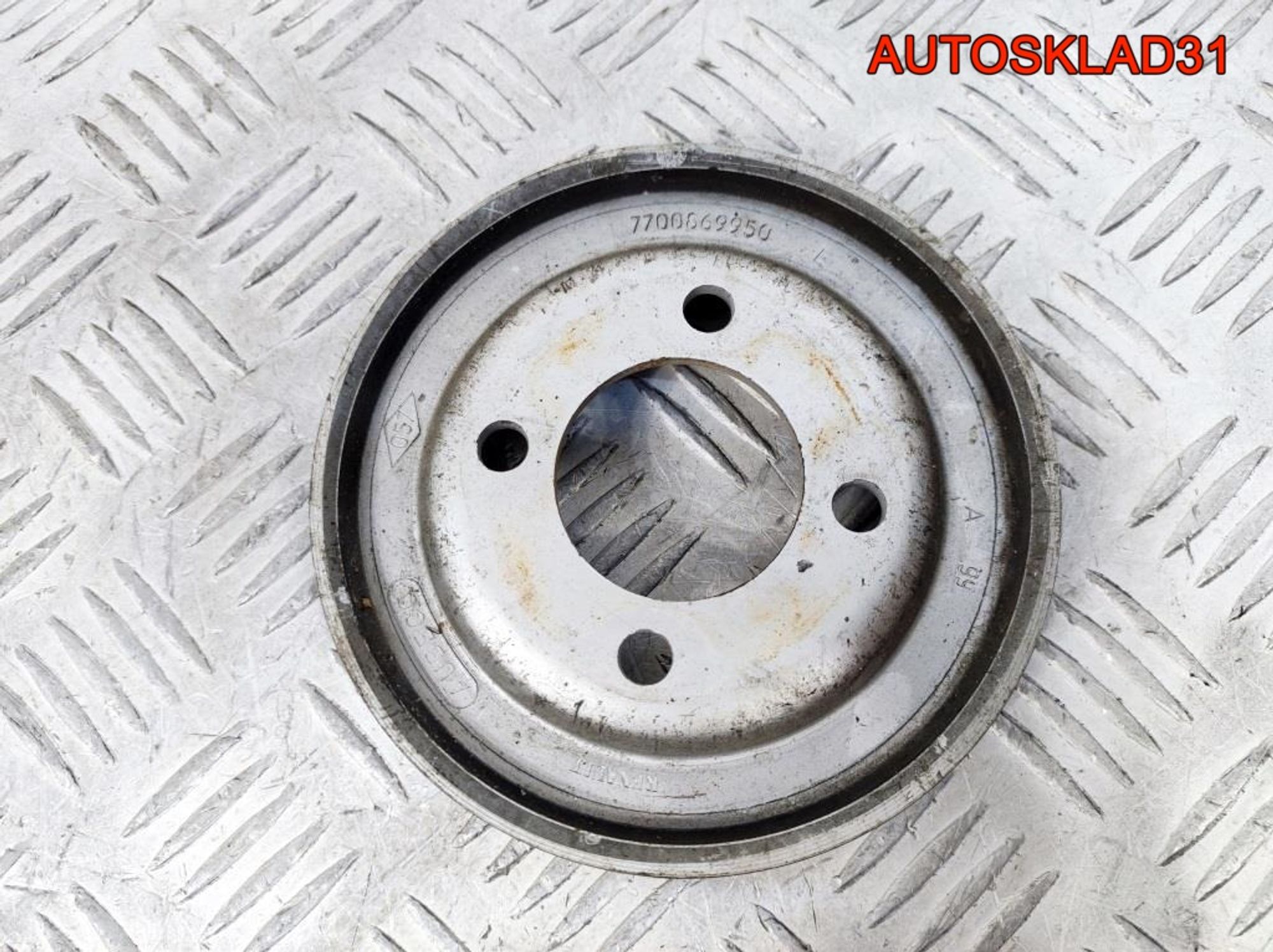 Шкив коленвала Renault Clio 2 1,4 K4J 7700869950 - АвтоСклад31.рф - авторазборка контрактные б/у запчасти в г. Белгород Шкив коленвала Renault Clio 2 1,4 K4J 7700869950 - АвтоСклад31.рф - авторазборка контрактные б/у запчасти в г. Белгород