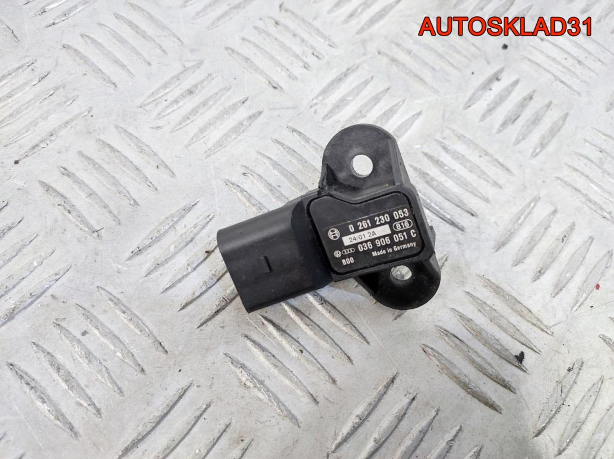 Датчик абсолютного давления Audi A4 B7 036906051C - АвтоСклад31.рф - авторазборка контрактные б/у запчасти в г. Белгород Датчик абсолютного давления Audi A4 B7 036906051C - АвтоСклад31.рф - авторазборка контрактные б/у запчасти в г. Белгород
