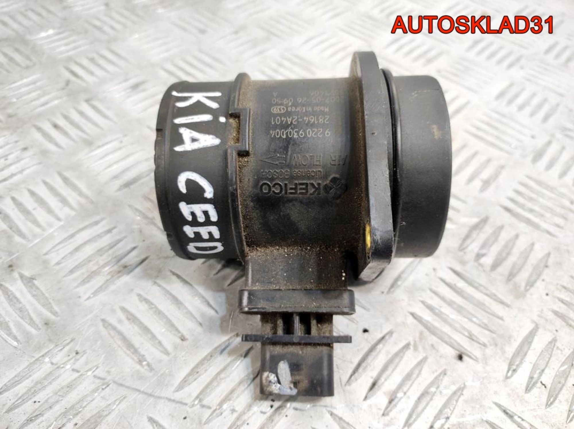 Расходомер воздуха Kia Rio 1.5 D4FA 0281002723 - АвтоСклад31.рф - авторазборка контрактные б/у запчасти в г. Белгород Расходомер воздуха Kia Rio 1.5 D4FA 0281002723 - АвтоСклад31.рф - авторазборка контрактные б/у запчасти в г. Белгород