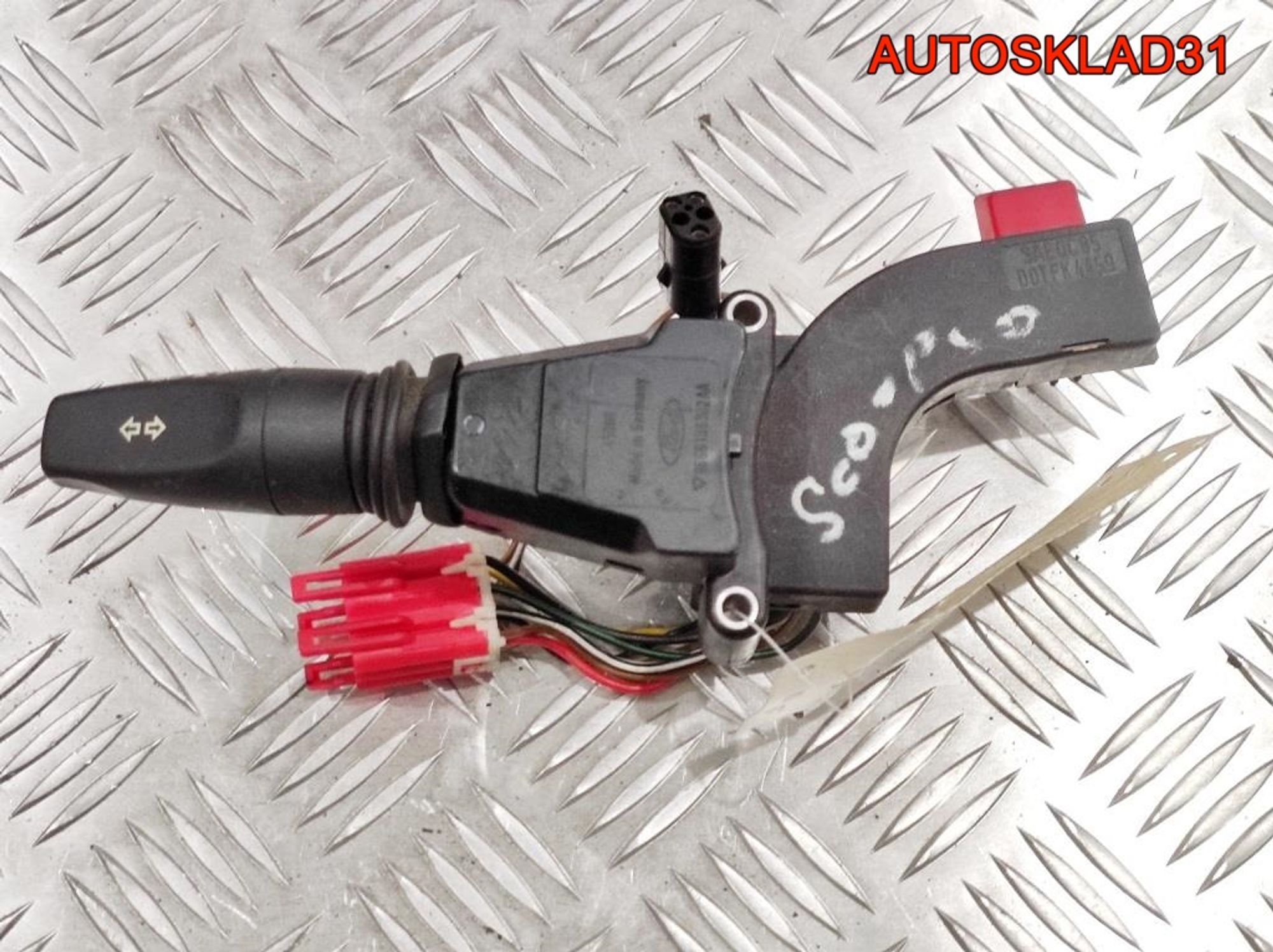 Переключатель поворотов Ford Scorpio 2 86GG13B302AA - АвтоСклад31.рф - авторазборка контрактные б/у запчасти в г. Белгород Переключатель поворотов Ford Scorpio 2 86GG13B302AA - АвтоСклад31.рф - авторазборка контрактные б/у запчасти в г. Белгород